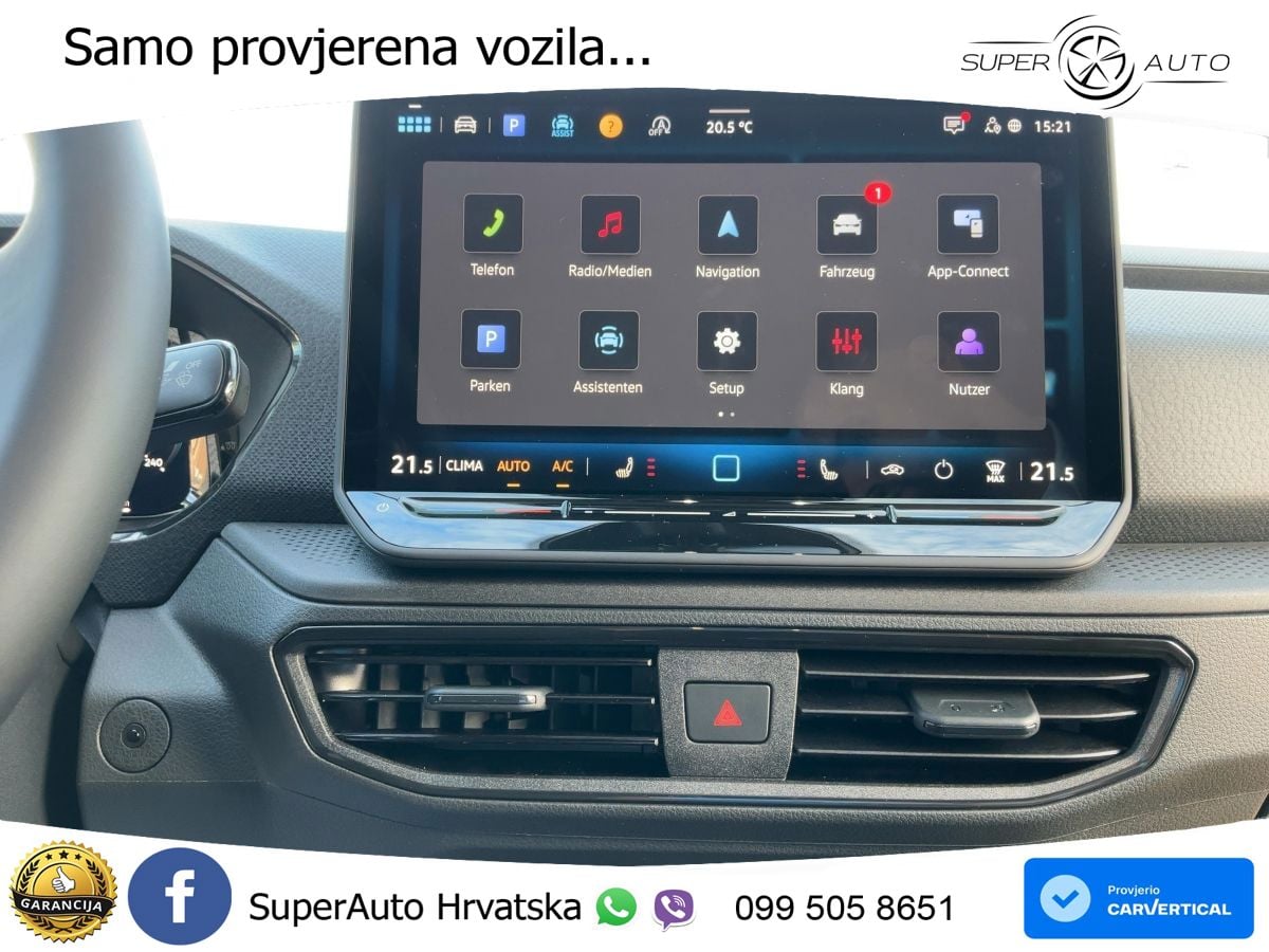 Volkswagen Caddy Cargo 1,5 l TSI DSG R-Kam GRA Klima App-Co 116 KS