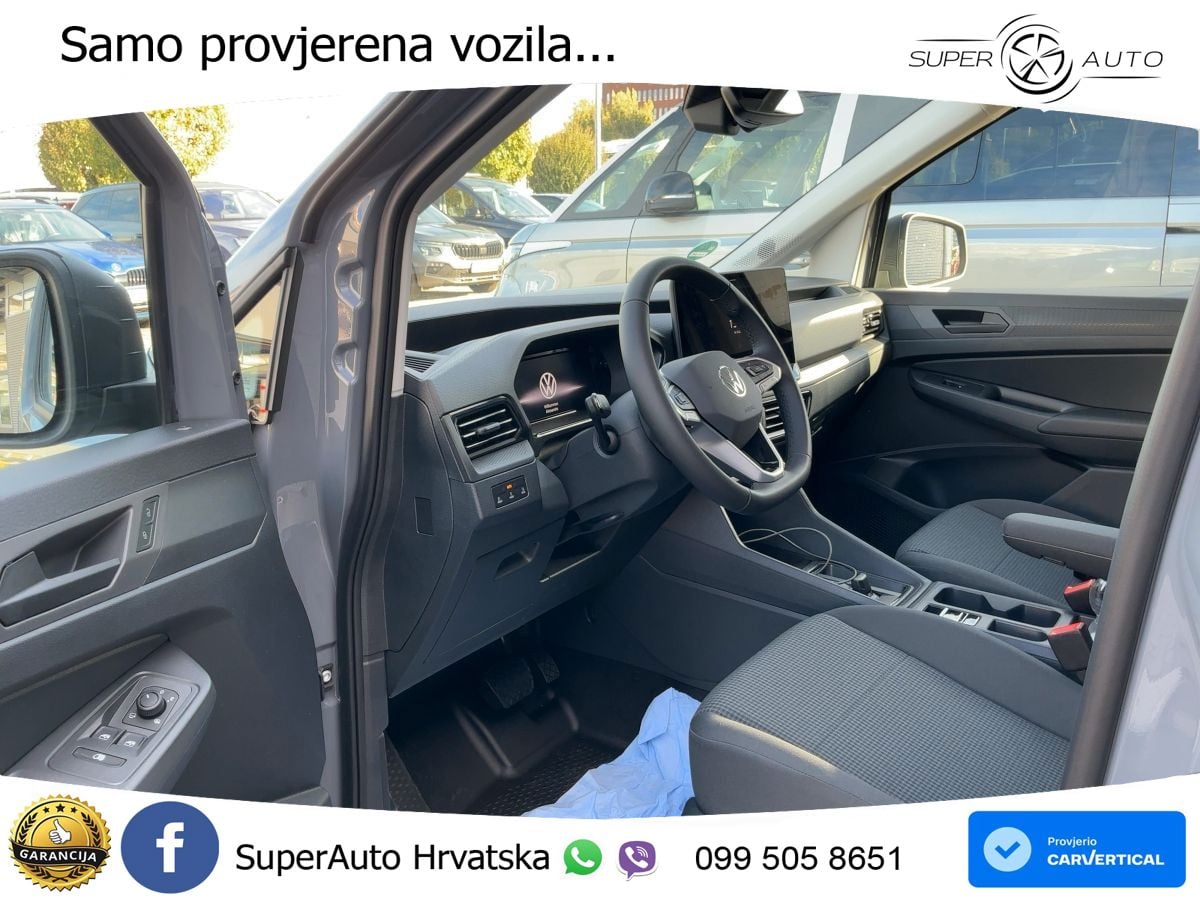 Volkswagen Caddy Cargo 1,5 l TSI DSG R-Kam GRA Klima App-Co 116 KS