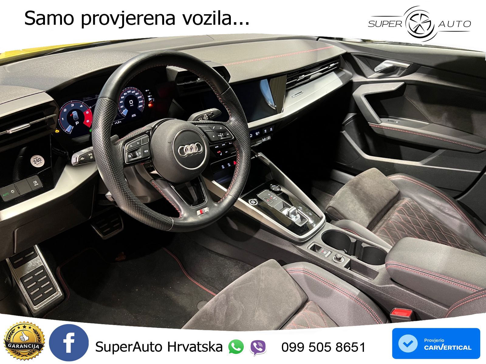 Audi A3 35 TDI (150 KS) S tronic S line LED+GR SJED+ACC