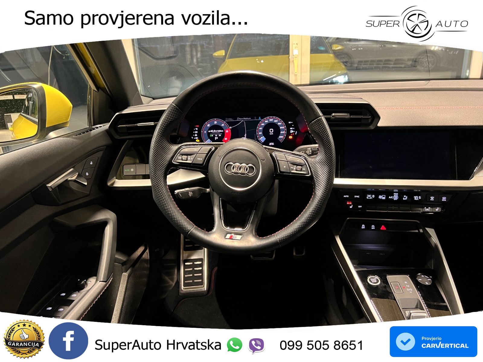 Audi A3 35 TDI (150 KS) S tronic S line LED+GR SJED+ACC