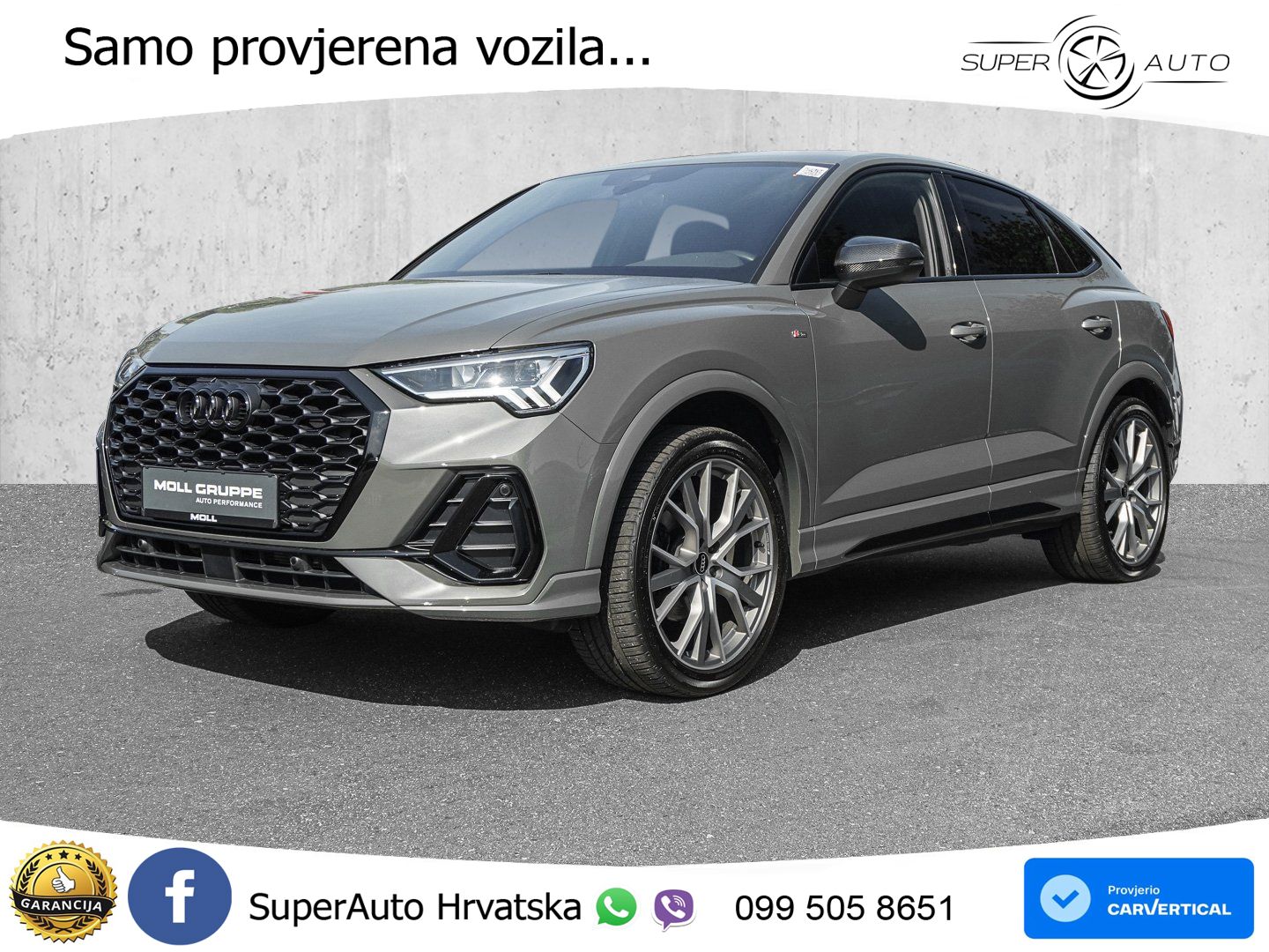 Audi Q3 II Sportback 35 TFSI (150 KS) S tronic S line LED+GR SJED+ACC