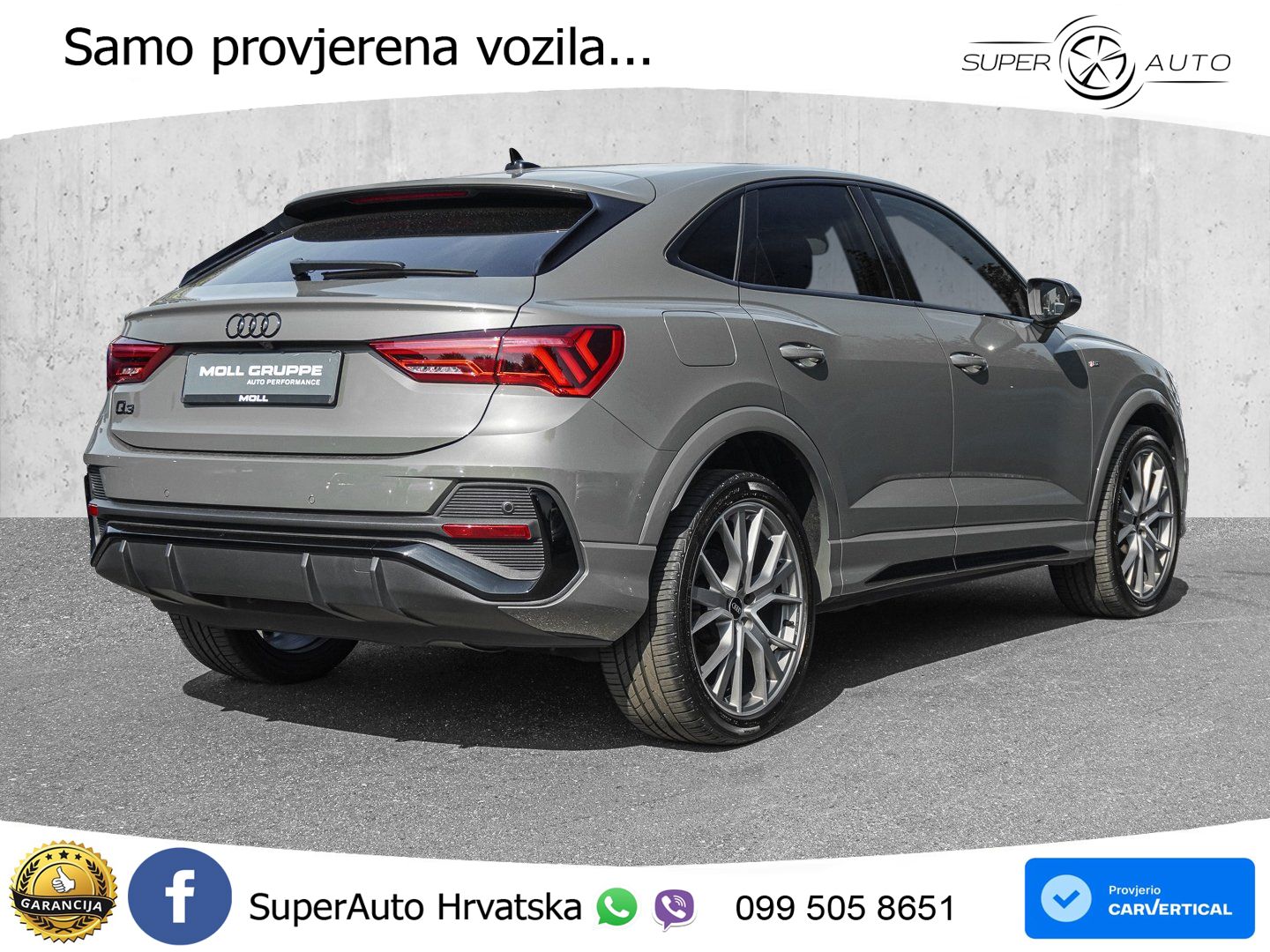 Audi Q3 II Sportback 35 TFSI (150 KS) S tronic S line LED+GR SJED+ACC
