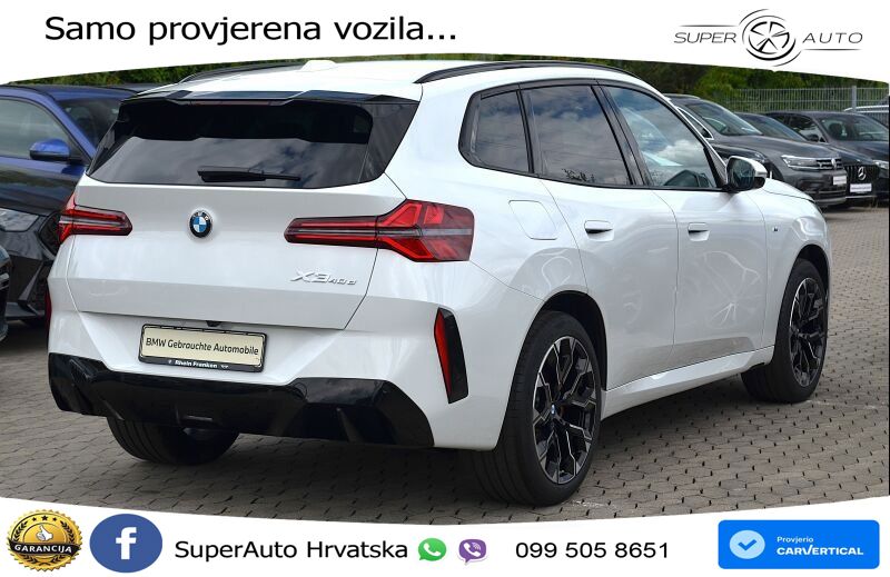 BMW X3 40d xDrive Steptronic M Sport LED+GR SJED+ACC