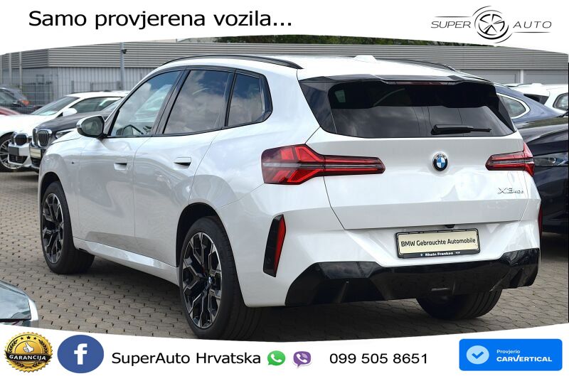 BMW X3 40d xDrive Steptronic M Sport LED+GR SJED+ACC