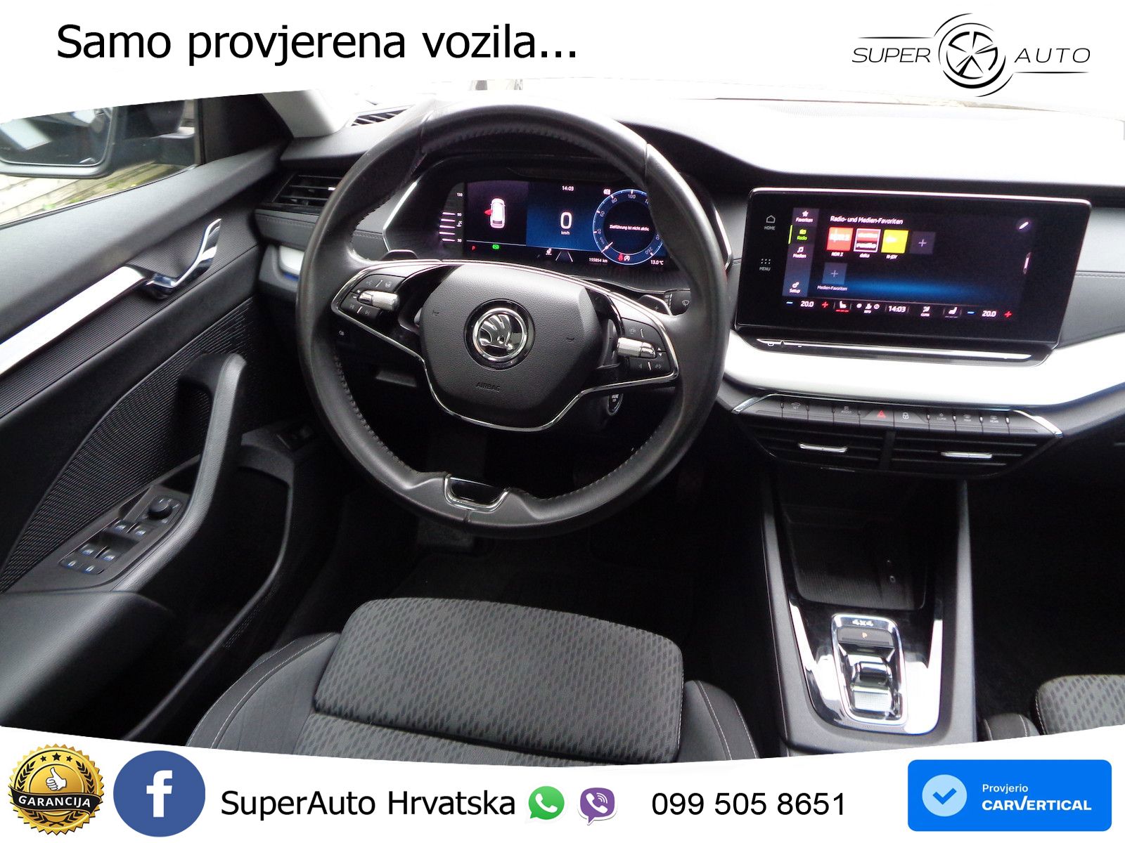 Škoda Octavia Combi 2.0 TDI (150 KS) 4x4 DSG