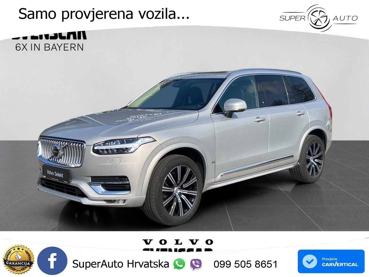 Volvo XC90 2.0 B5 Diesel AWD Automatic LED+GR SJED+ACC