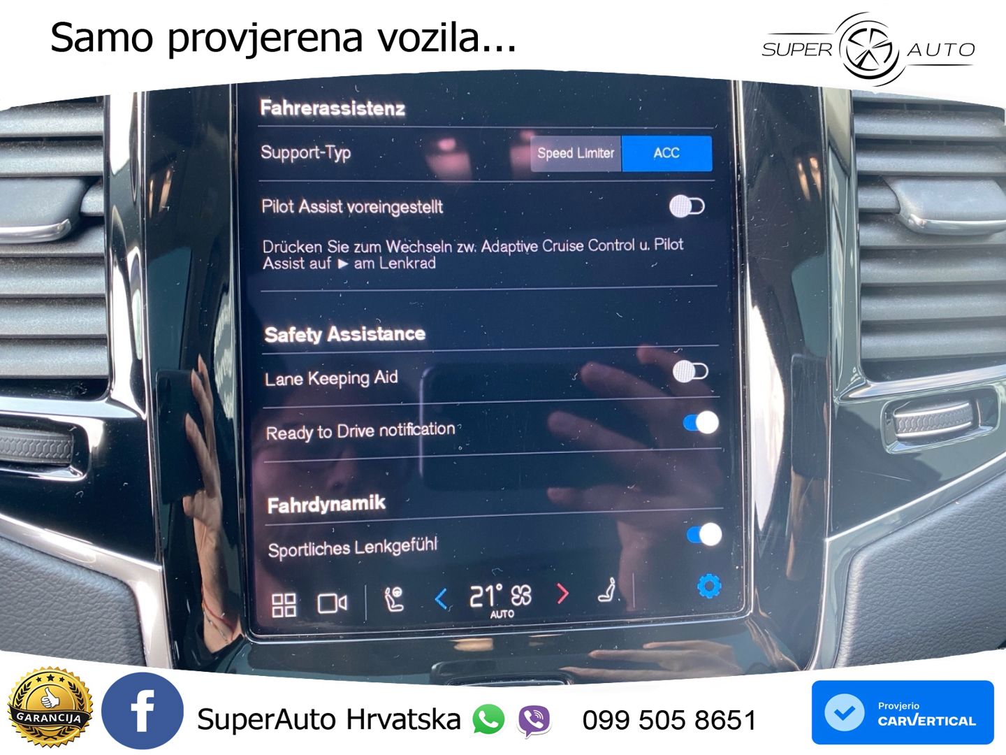 Volvo XC90 2.0 B5 Diesel AWD Automatic LED+GR SJED+ACC