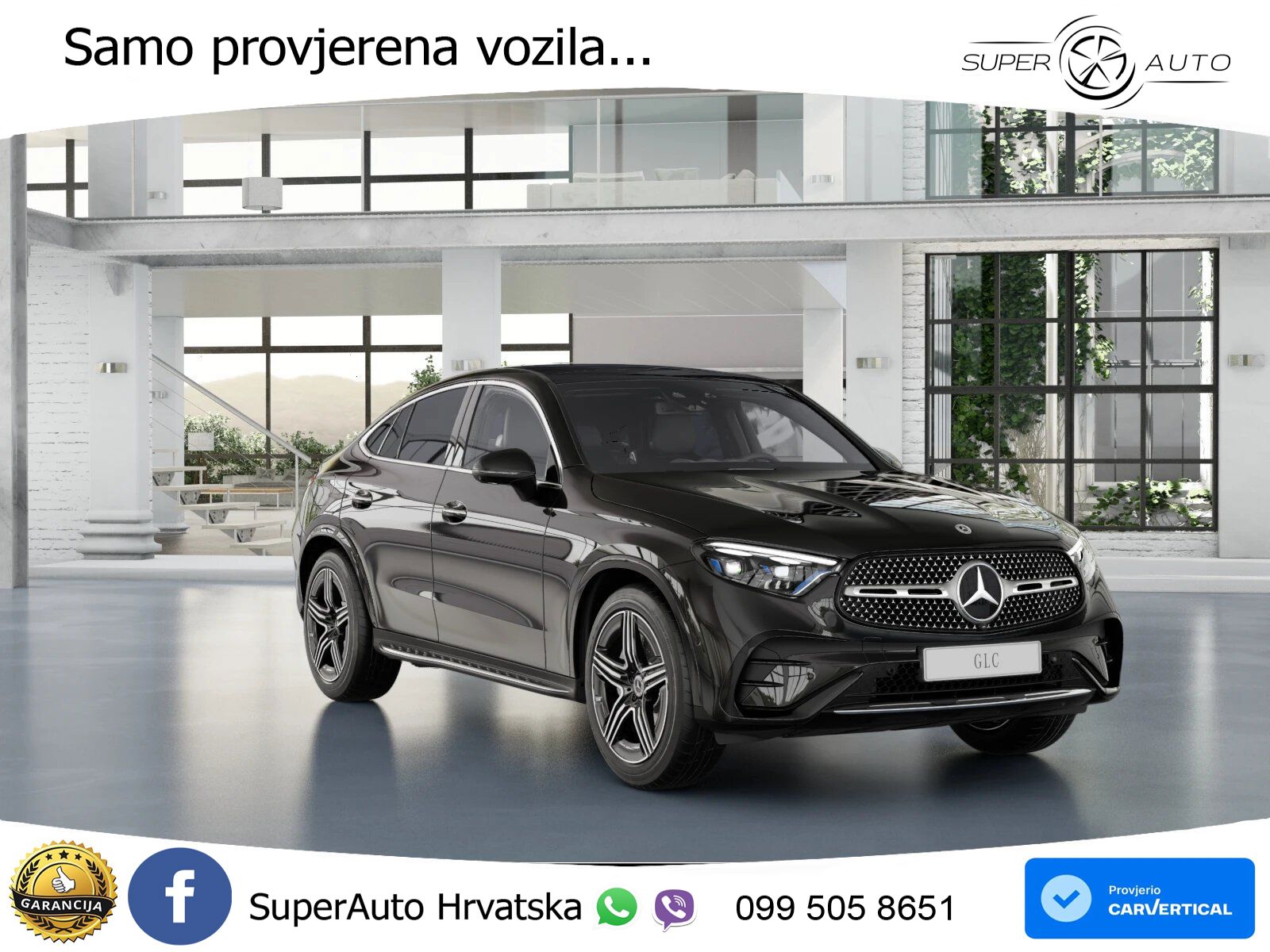 Mercedes GLC Coupe 220d (197 KS) 4MATIC 9G-TRONIC ACC+GR SJED+360+PANO