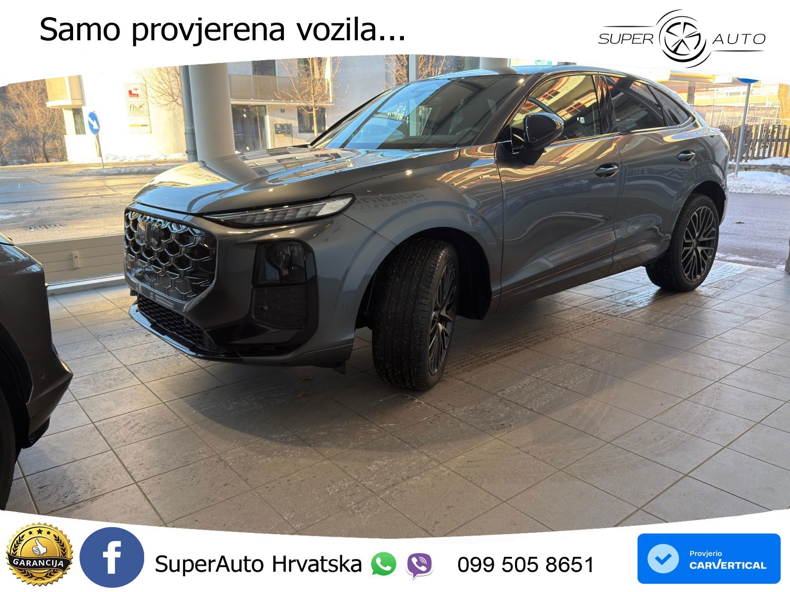 Audi Q3 Sportback 2.0 TDI (150 KS) S tronic S line ACC+HEAD+GR SJED+360+PANO