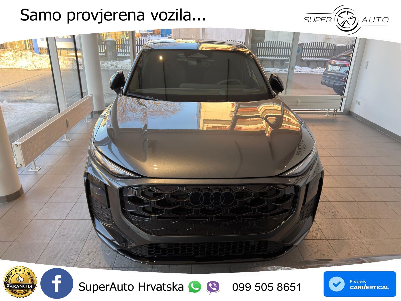 Audi Q3 Sportback 2.0 TDI (150 KS) S tronic S line ACC+HEAD+GR SJED+360+PANO