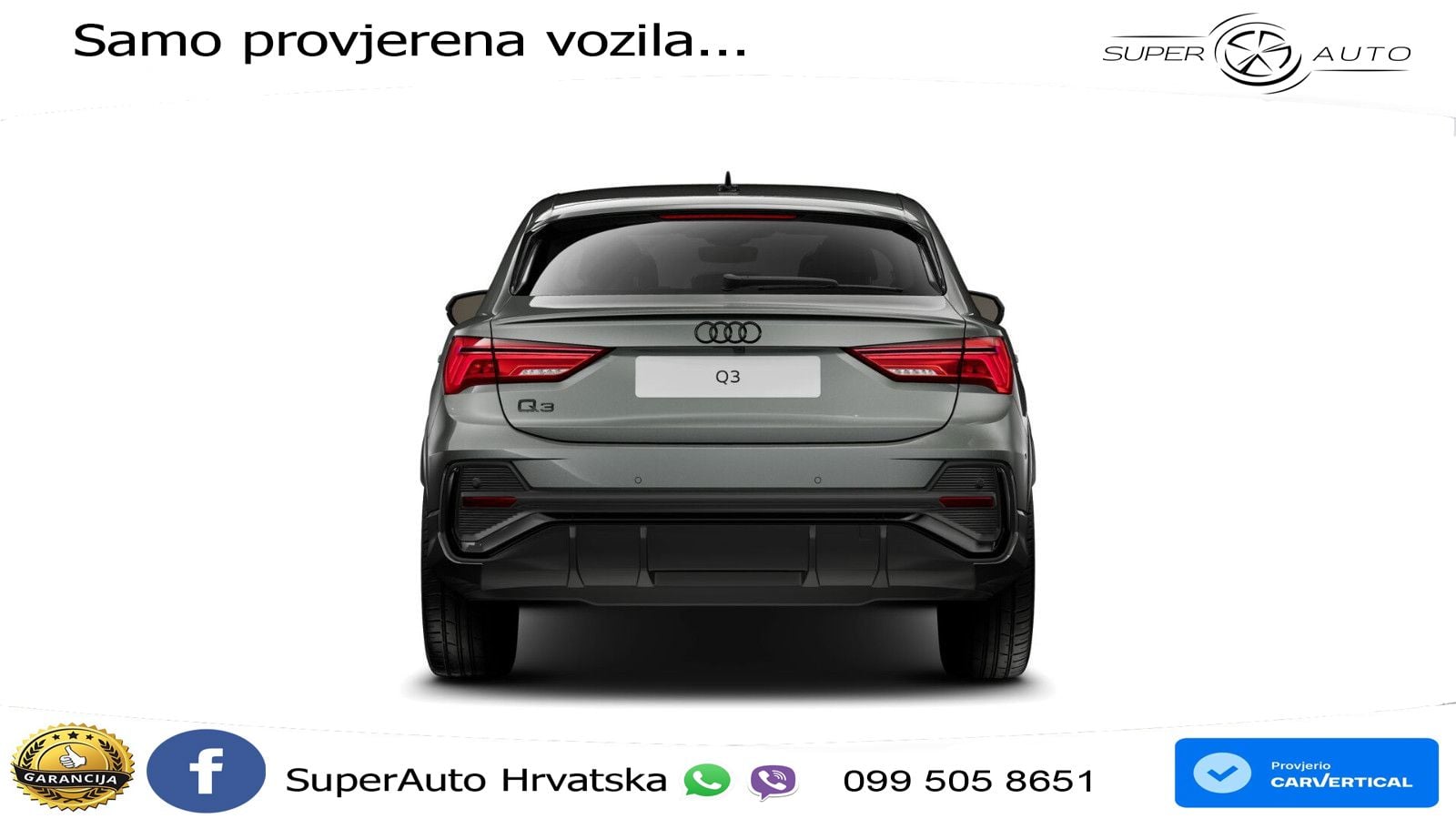 Audi Q3 Sportback 35 TFSI (150 KS) S tronic S line LED+GR SJED+ACC
