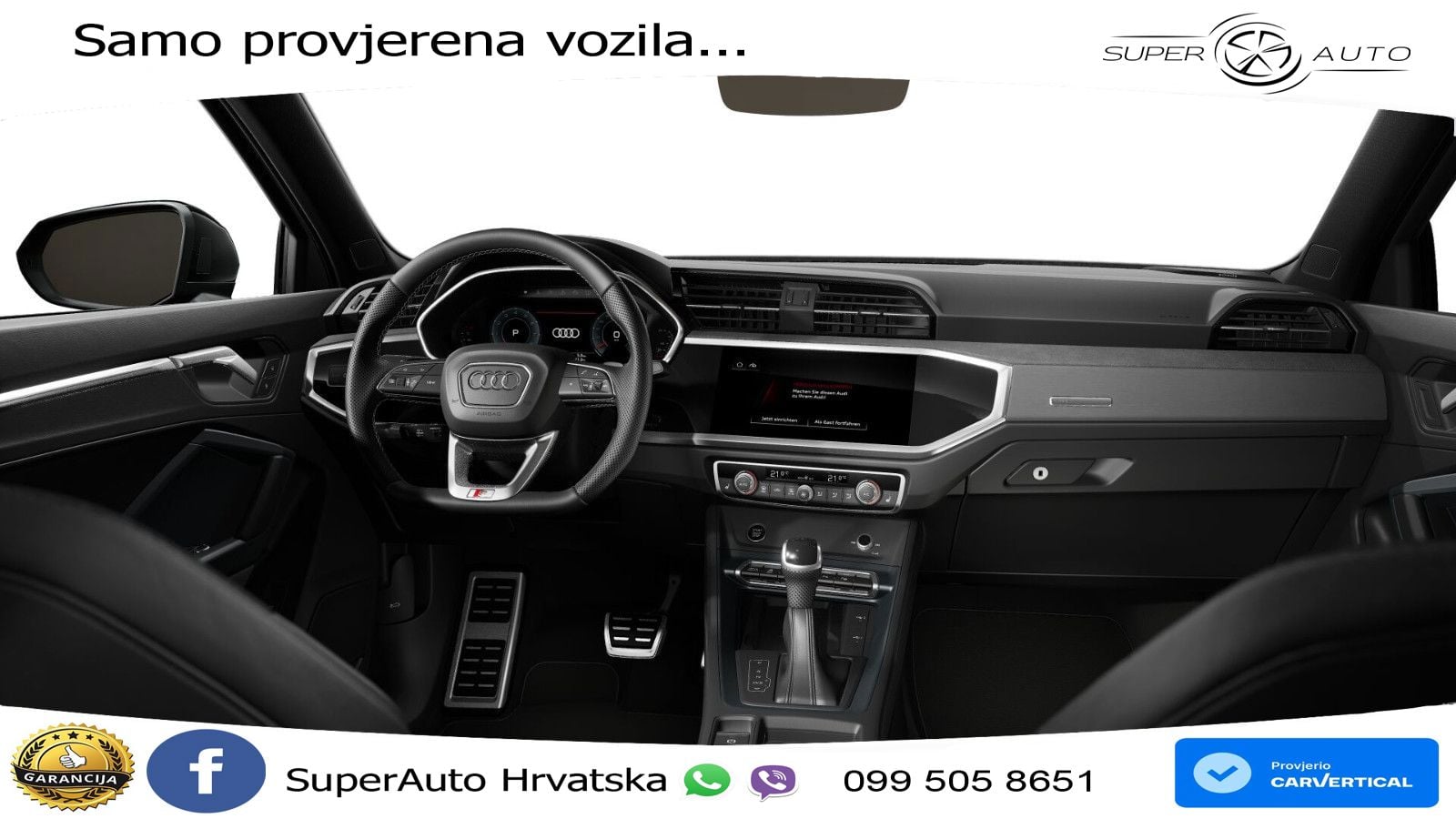 Audi Q3 Sportback 35 TFSI (150 KS) S tronic S line LED+GR SJED+ACC