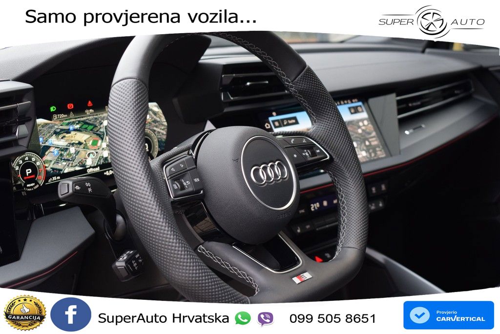 Audi A3 35 TFSI (150 KS) S tronic S line MATRIX+GR SJED+KAM