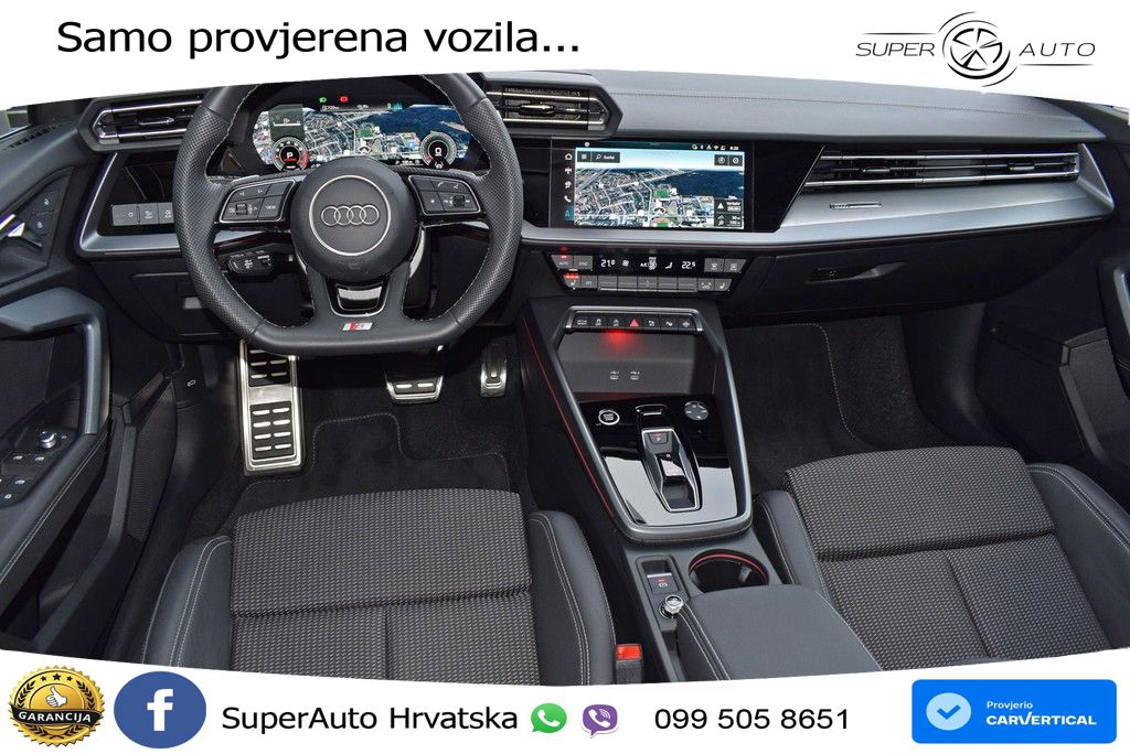 Audi A3 35 TFSI (150 KS) S tronic S line MATRIX+GR SJED+KAM