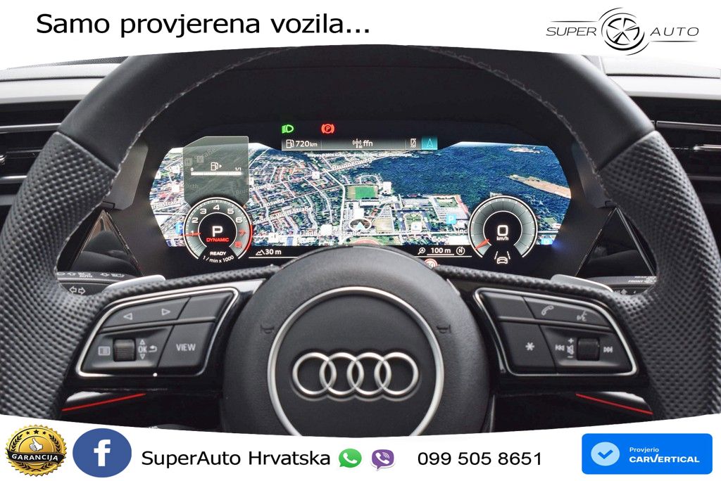 Audi A3 35 TFSI (150 KS) S tronic S line MATRIX+GR SJED+KAM