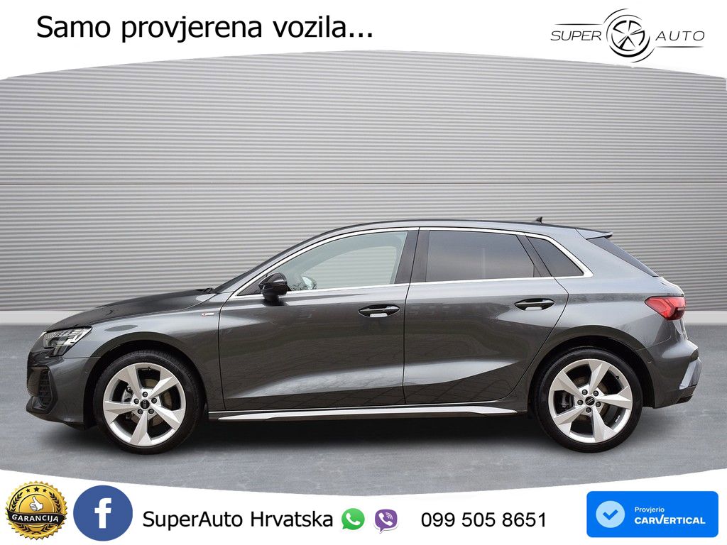 Audi A3 35 TFSI (150 KS) S tronic S line MATRIX+GR SJED+KAM