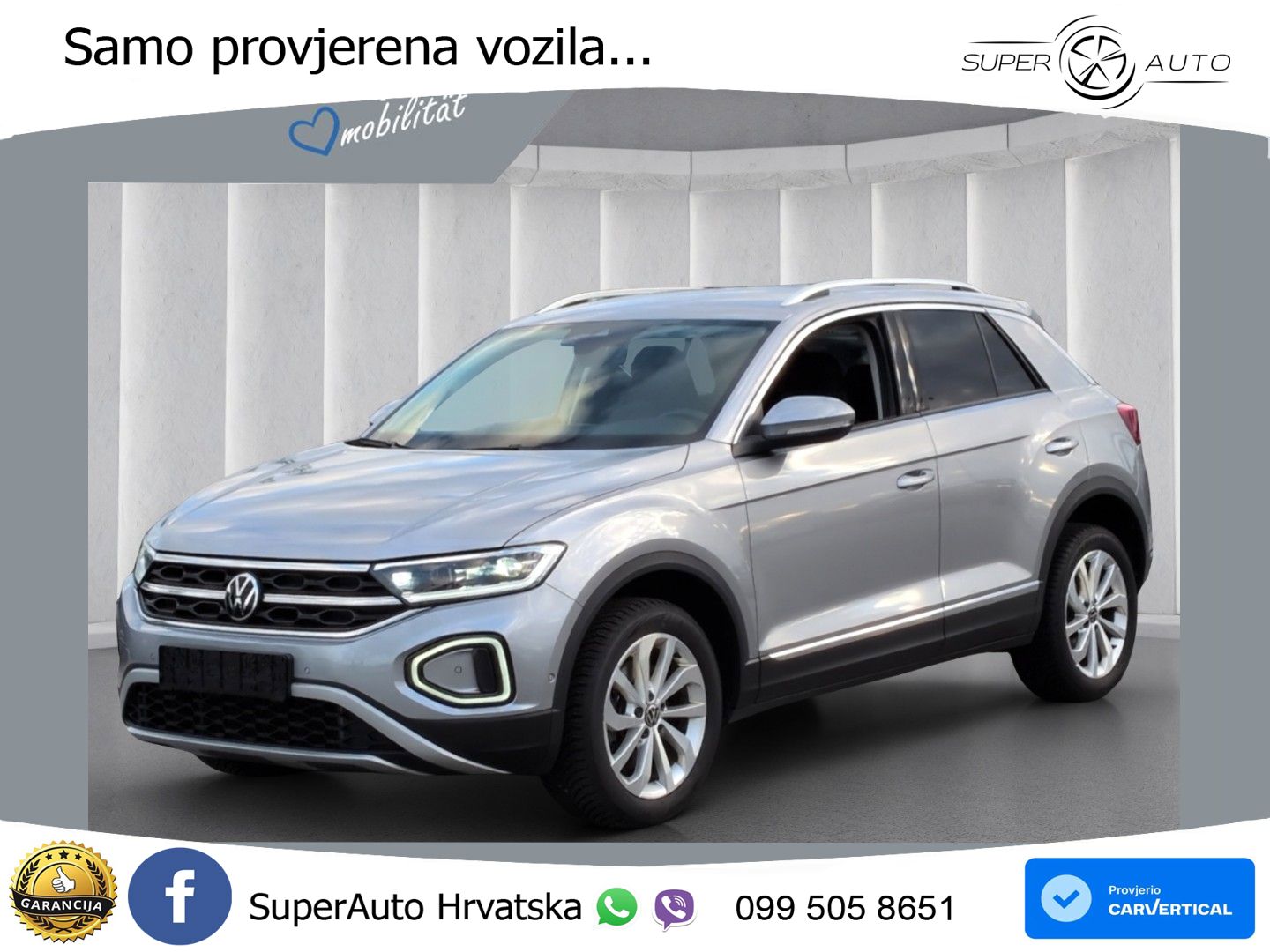 Volkswagen T-Roc I 2.0 TDI (150 KS) DSG LED+GR SJED+ACC