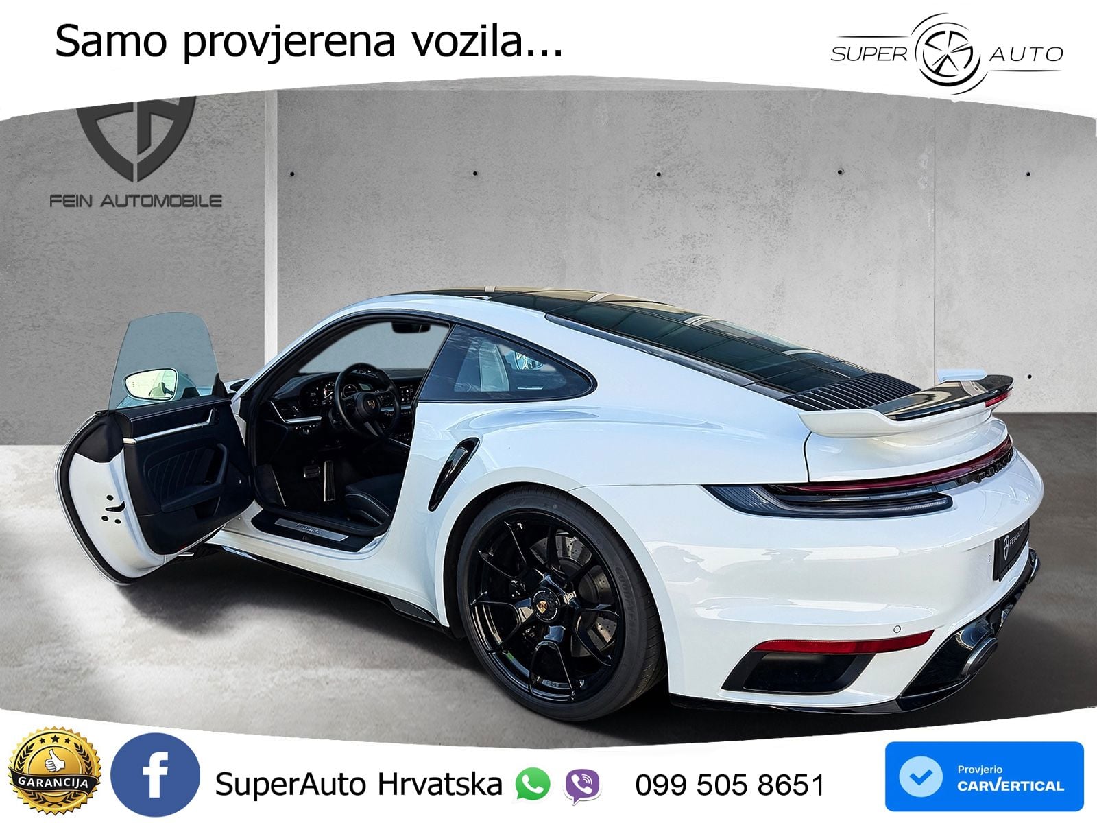 Porsche 911 Turbo 3.8 (580 KS) PDK ZRAČNI+ACC+GR SJED+KAM