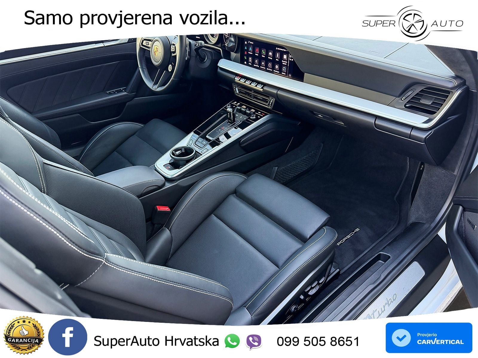 Porsche 911 Turbo 3.8 (580 KS) PDK ZRAČNI+ACC+GR SJED+KAM
