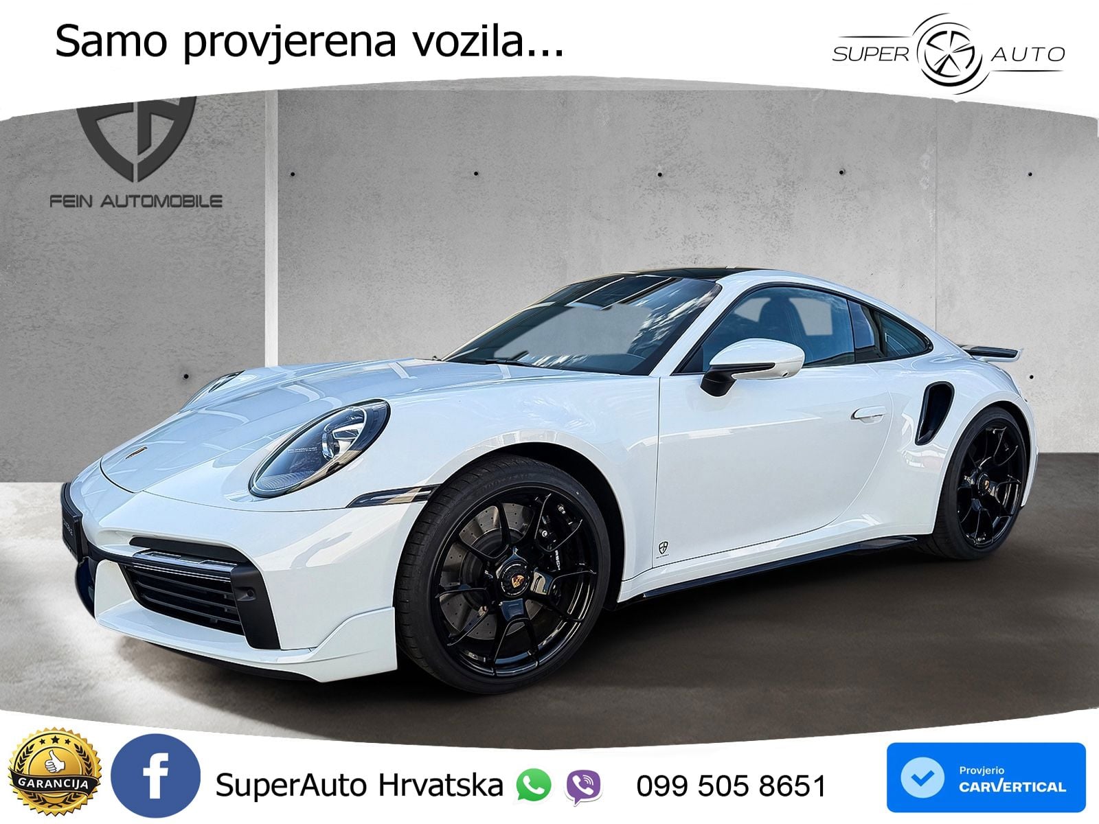 Porsche 911 Turbo 3.8 (580 KS) PDK ZRAČNI+ACC+GR SJED+KAM