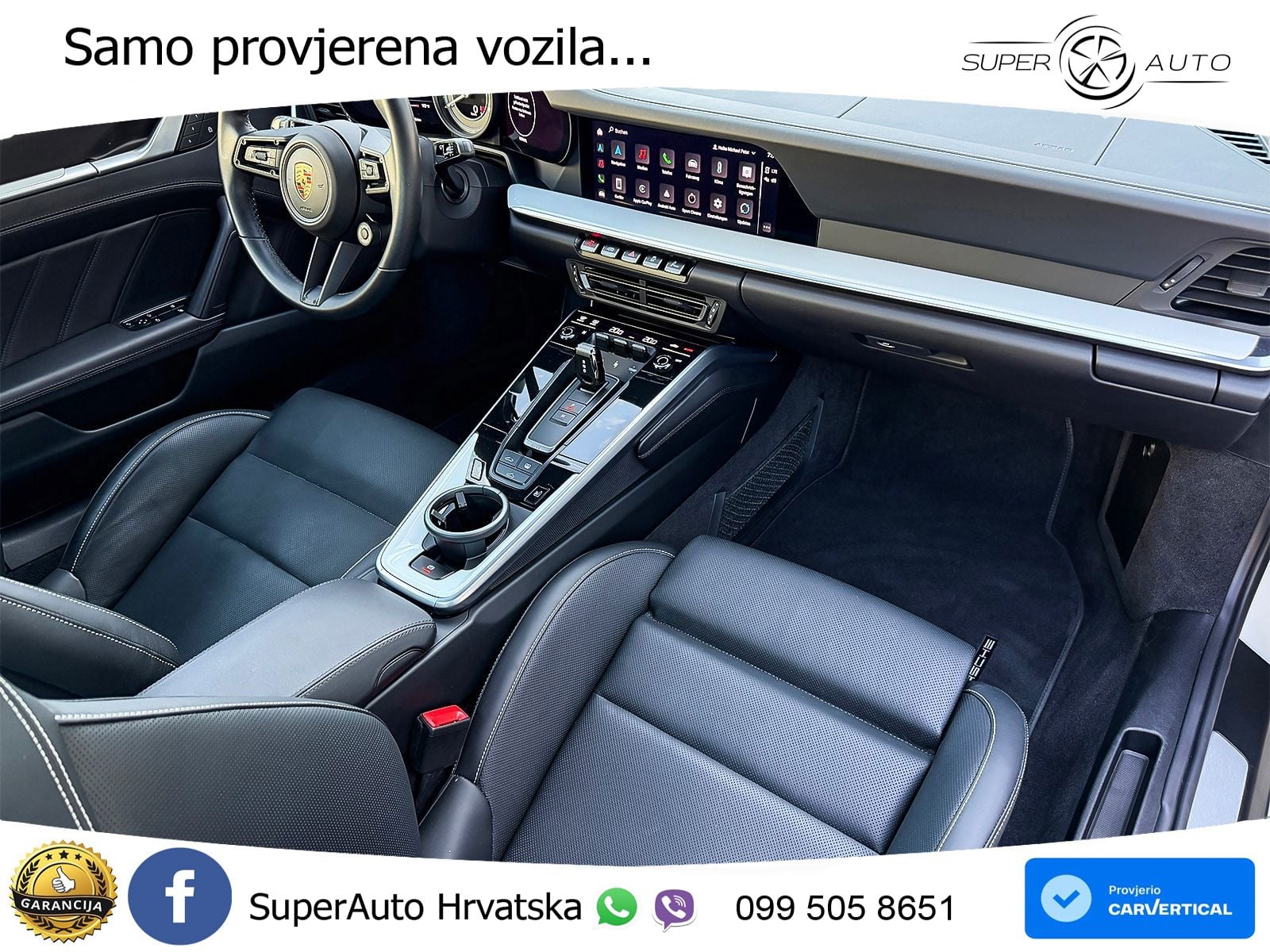 Porsche 911 Turbo 3.8 (580 KS) PDK ZRAČNI+ACC+GR SJED+KAM