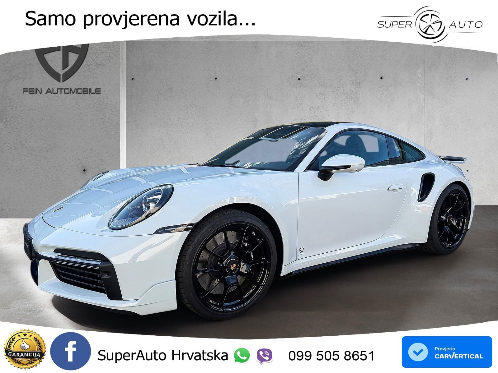 Porsche 911 Turbo 3.8 (580 KS) PDK ZRAČNI+ACC+GR SJED+KAM