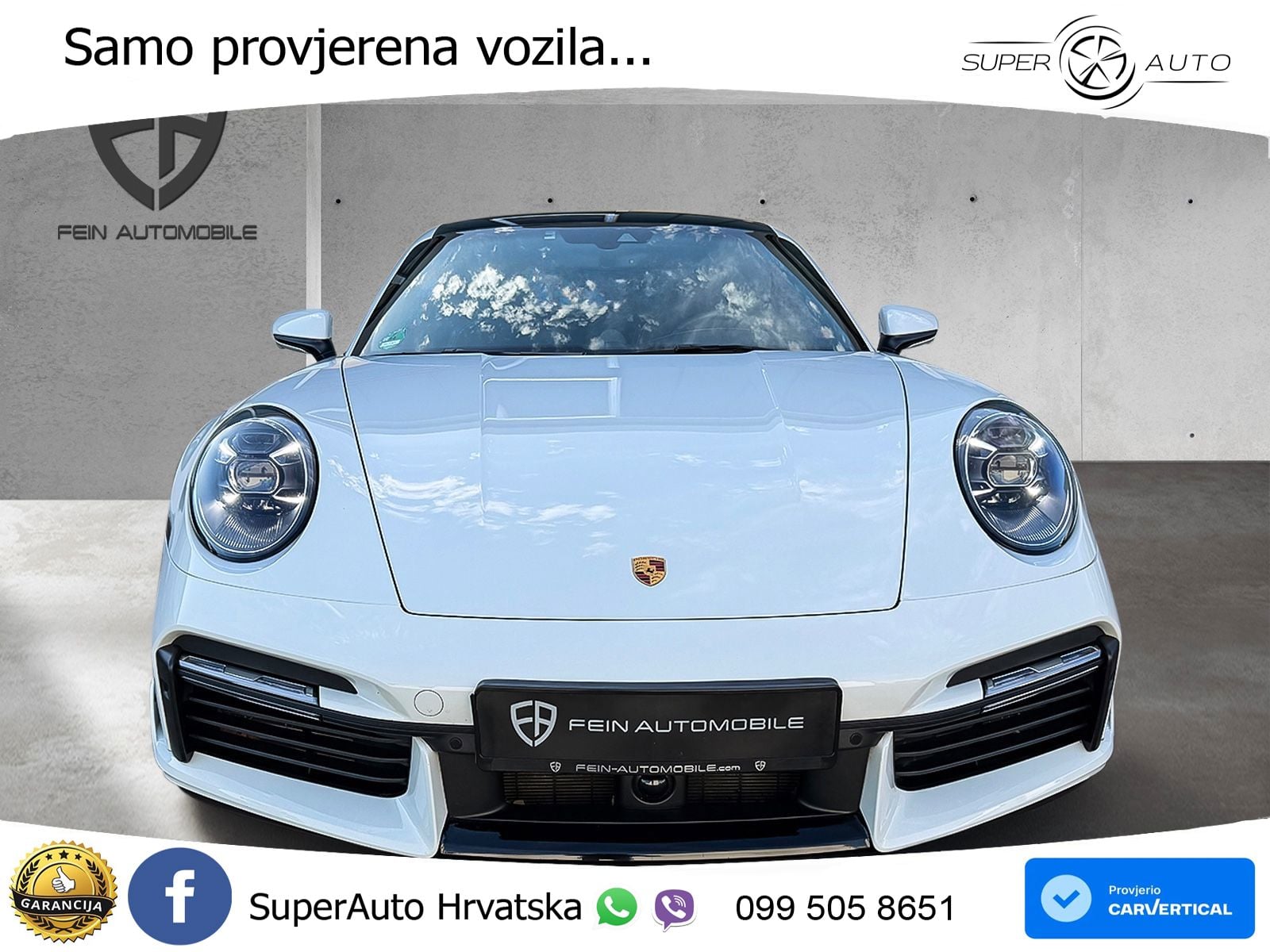 Porsche 911 Turbo 3.8 (580 KS) PDK ZRAČNI+ACC+GR SJED+KAM