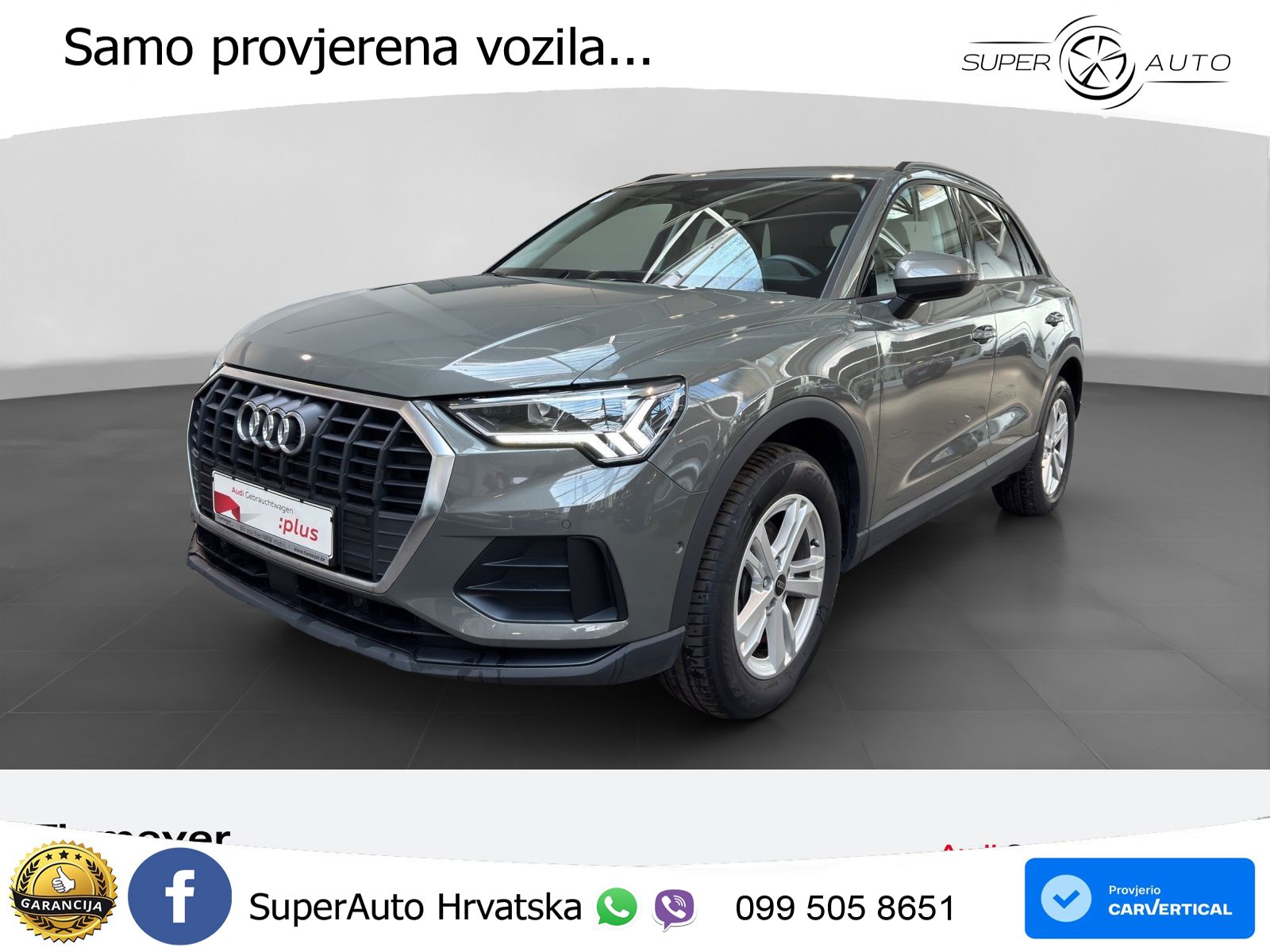 Audi Q3 35 TDI (150 KS) S tronic LED+GR SJED+ACC