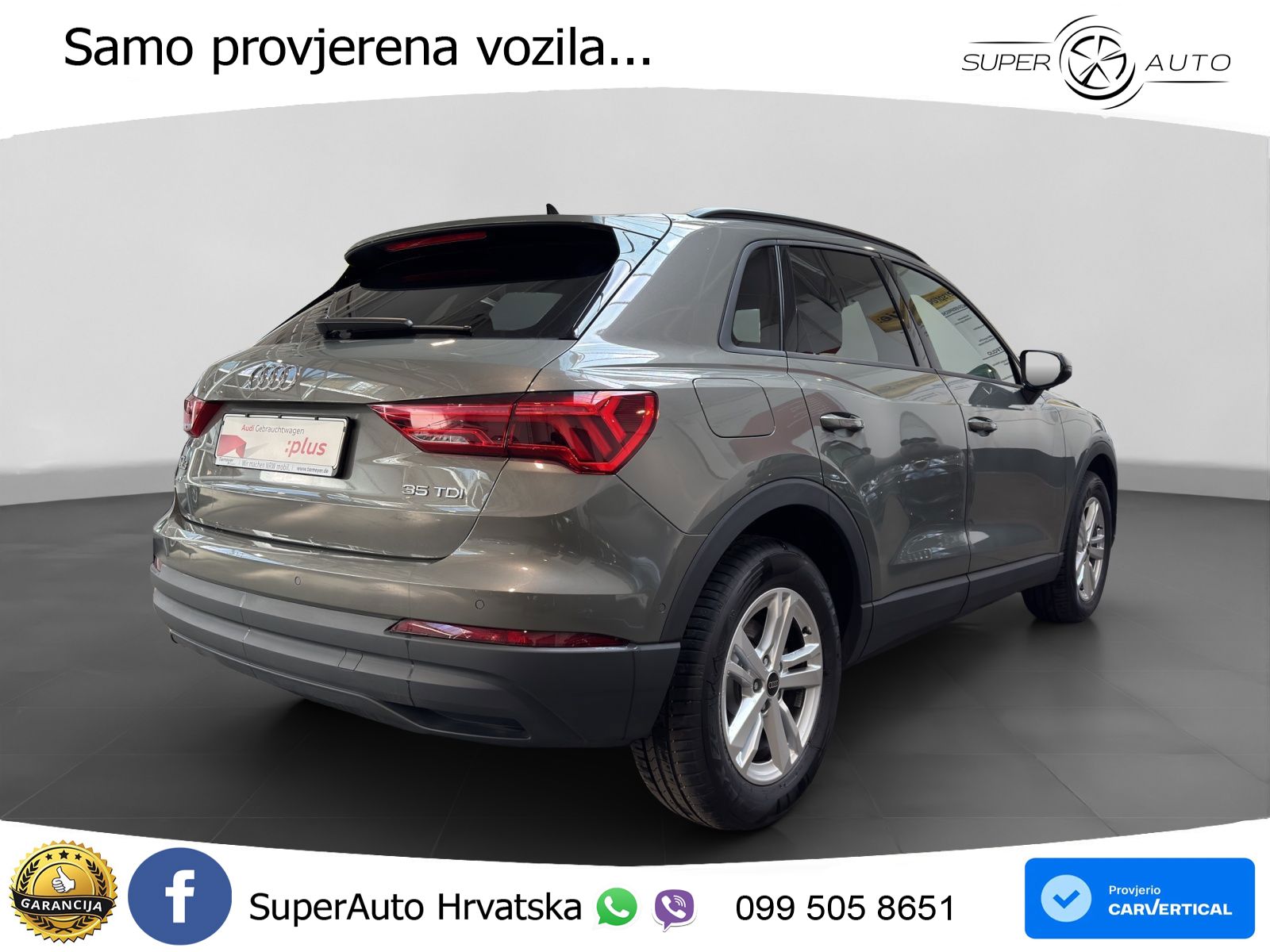 Audi Q3 35 TDI (150 KS) S tronic LED+GR SJED+ACC
