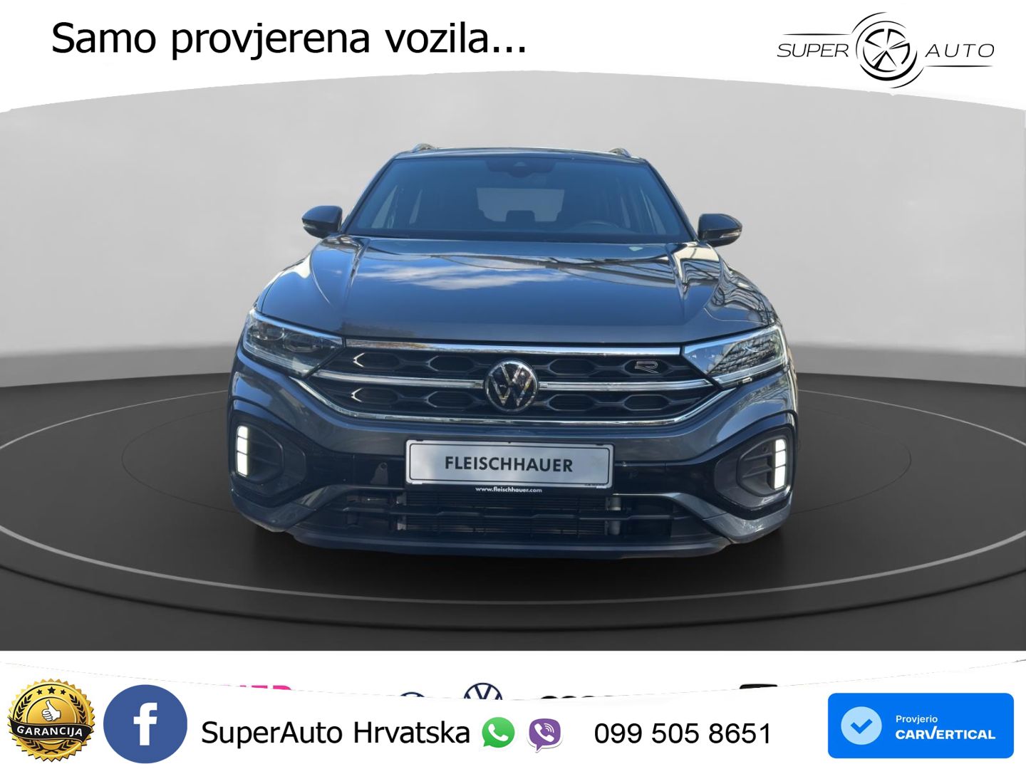 Volkswagen T-Roc 1.5 TSI (150 KS) DSG R-Line LED+GR SJED+ACC
