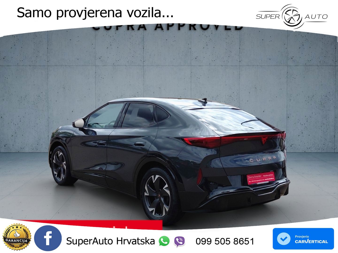 Cupra Tavascan 82 kWh (286 KS) LED+GR SJED+ACC