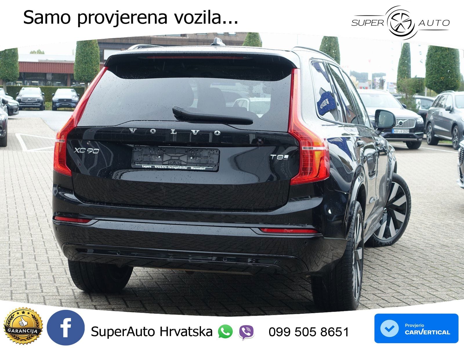 Volvo XC90 2.0 T8 AWD Automatic ACC+HEAD+4xGR SJED+360+PANO