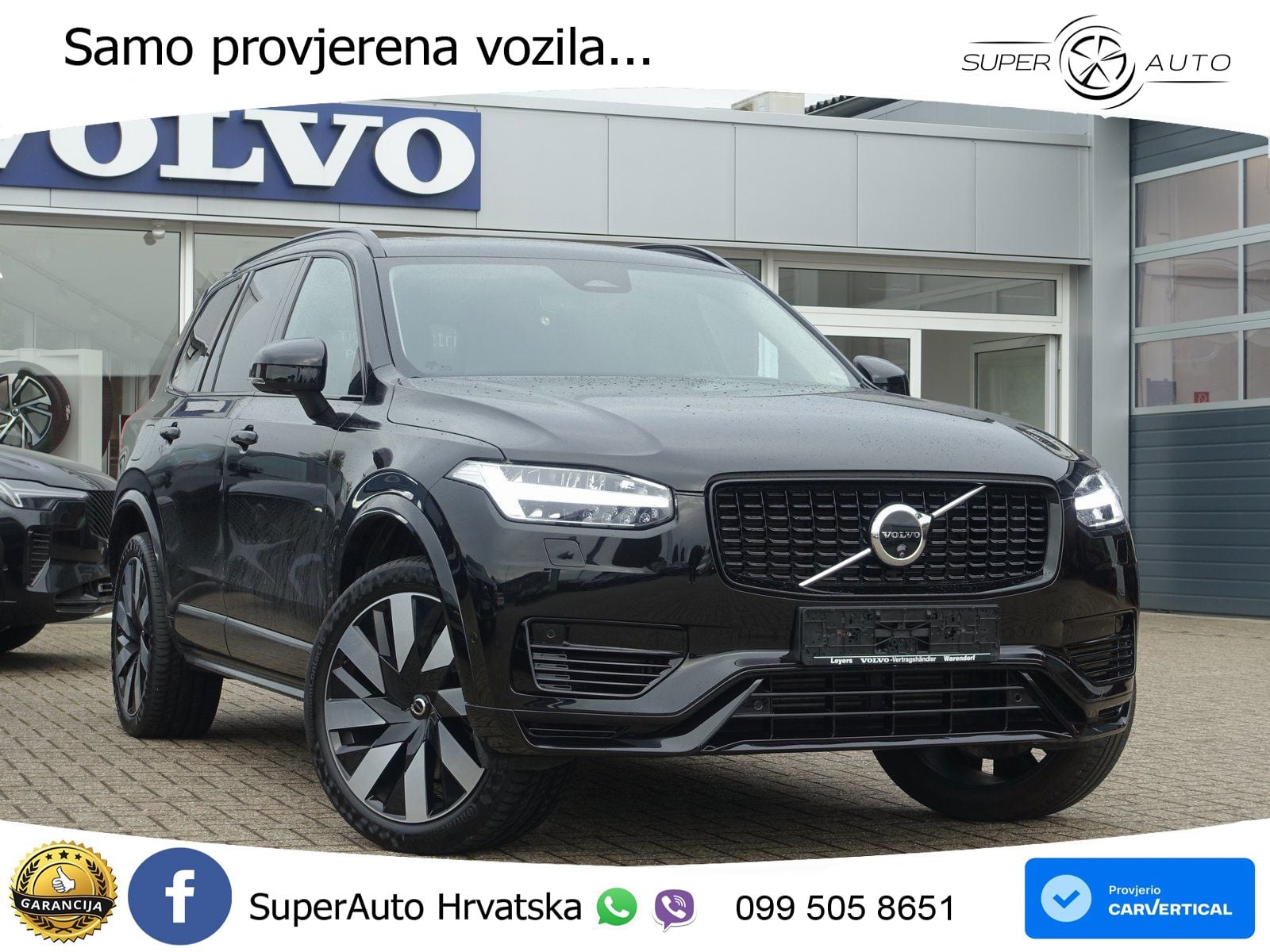 Volvo XC90 2.0 T8 AWD Automatic ACC+HEAD+4xGR SJED+360+PANO