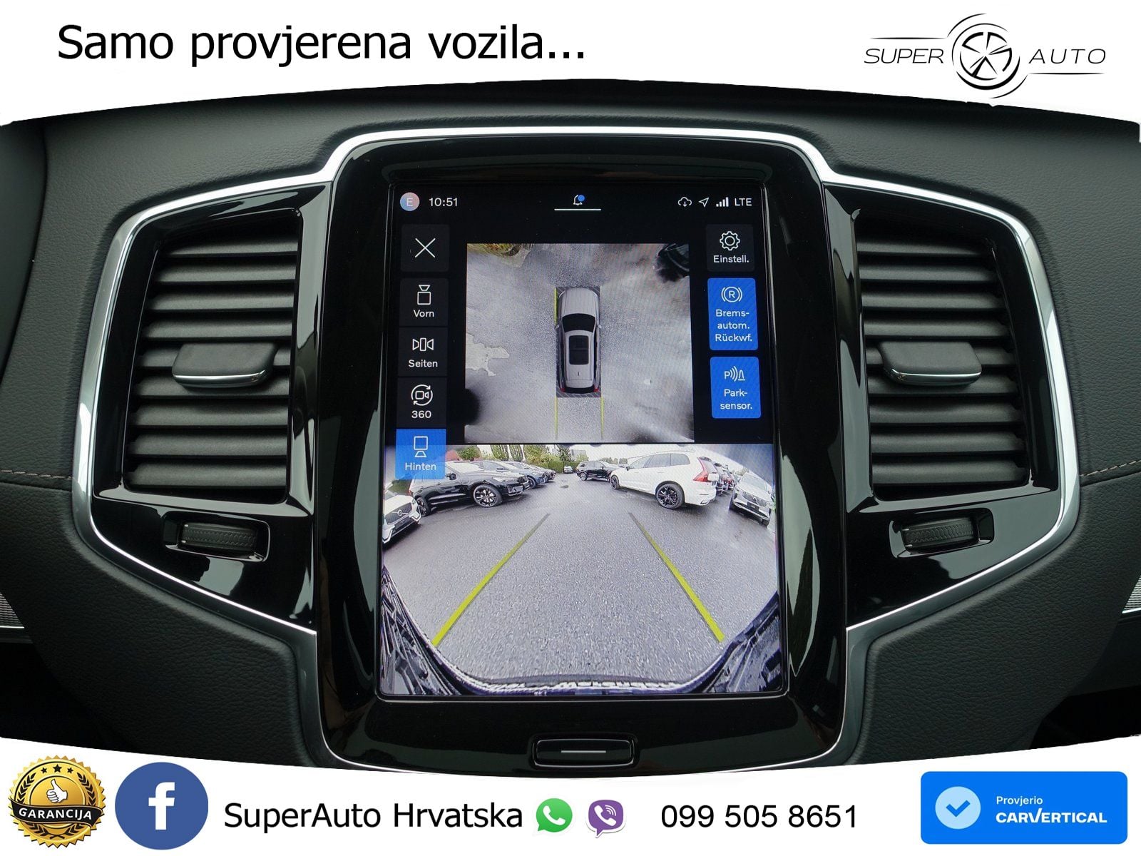 Volvo XC90 2.0 T8 AWD Automatic ACC+HEAD+4xGR SJED+360+PANO