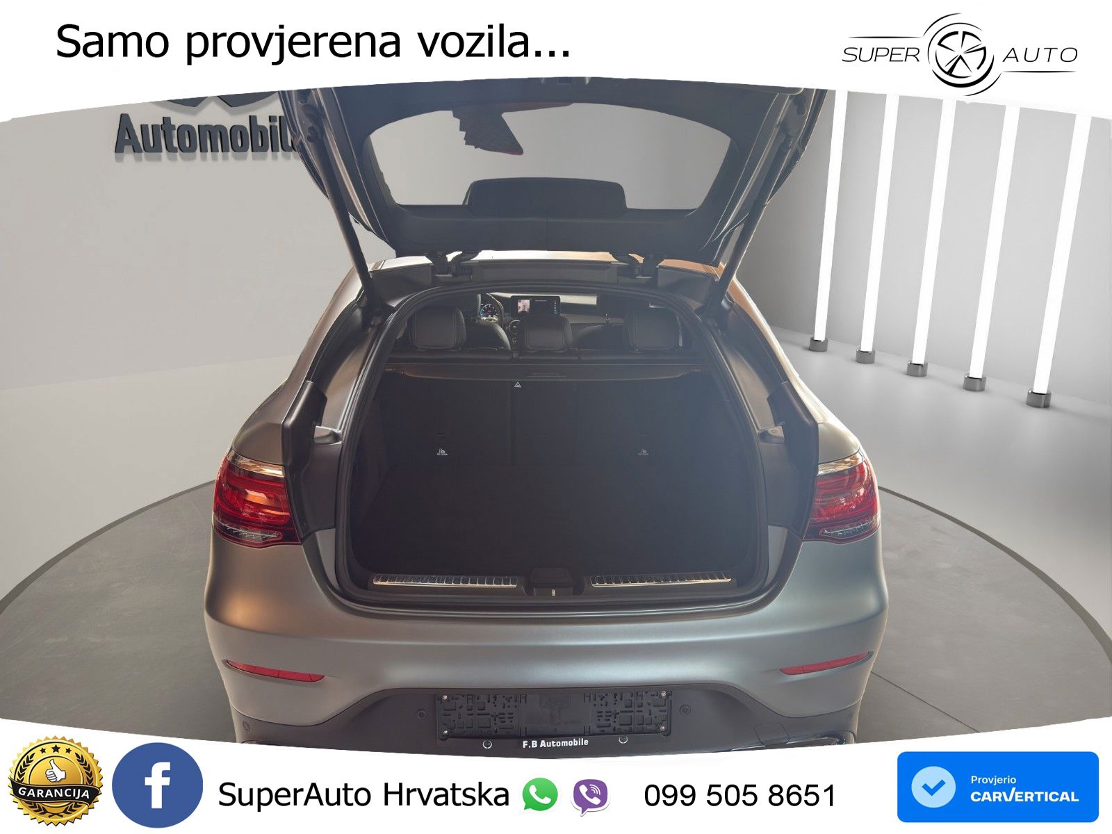 Mercedes GLC Coupe AMG 63 V8 (476 KS) 4MATIC+ MCT LED+GR SJED+ACC