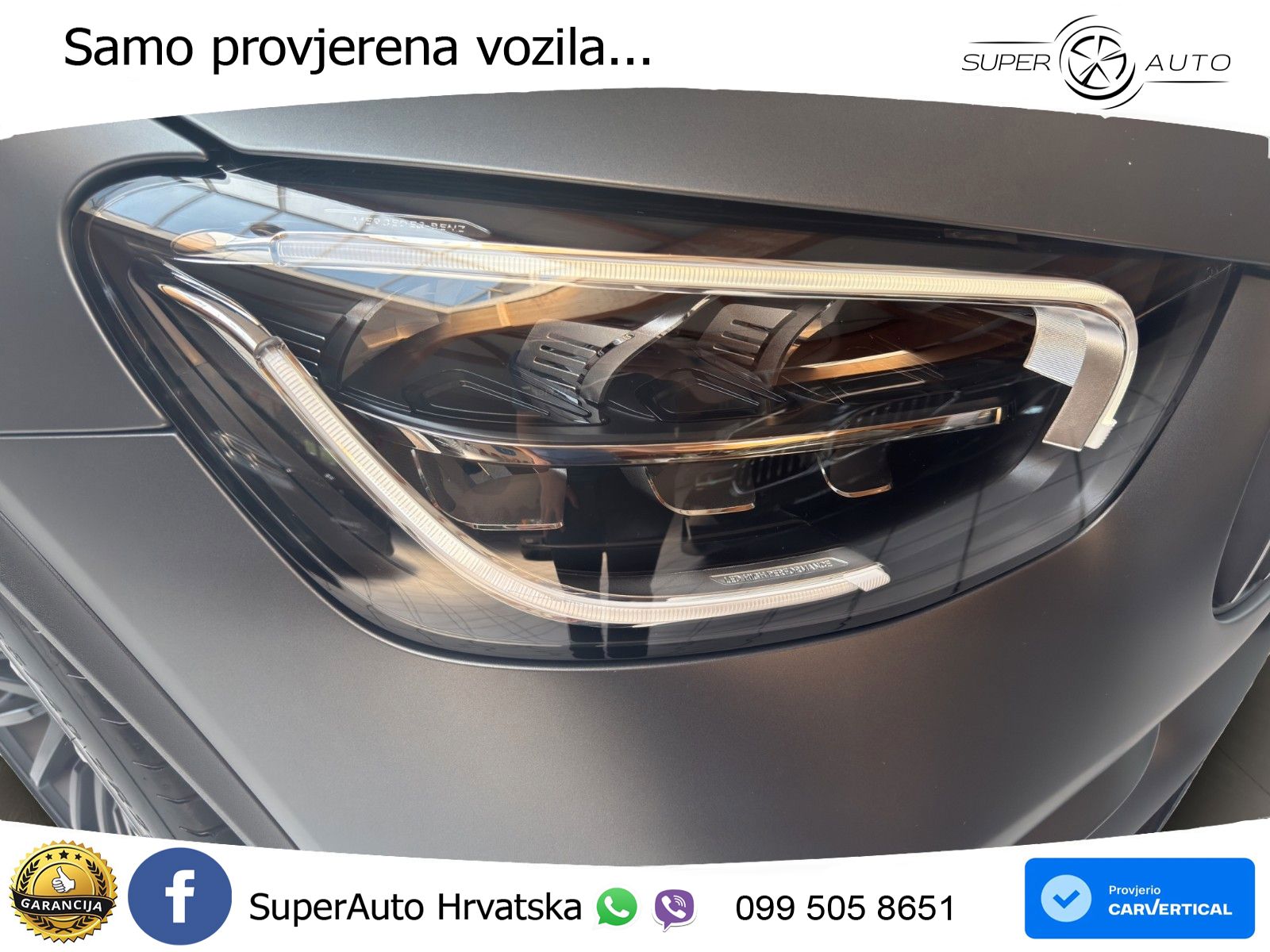 Mercedes GLC Coupe AMG 63 V8 (476 KS) 4MATIC+ MCT LED+GR SJED+ACC