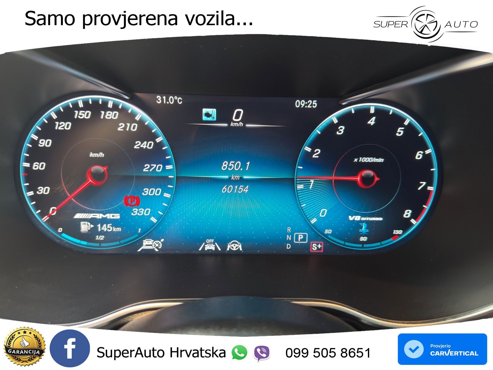 Mercedes GLC Coupe AMG 63 V8 (476 KS) 4MATIC+ MCT LED+GR SJED+ACC