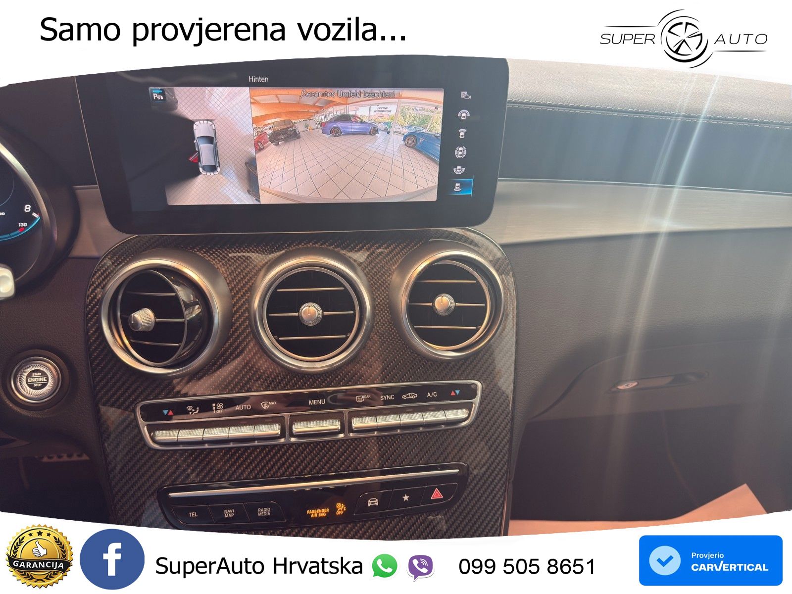 Mercedes GLC Coupe AMG 63 V8 (476 KS) 4MATIC+ MCT LED+GR SJED+ACC