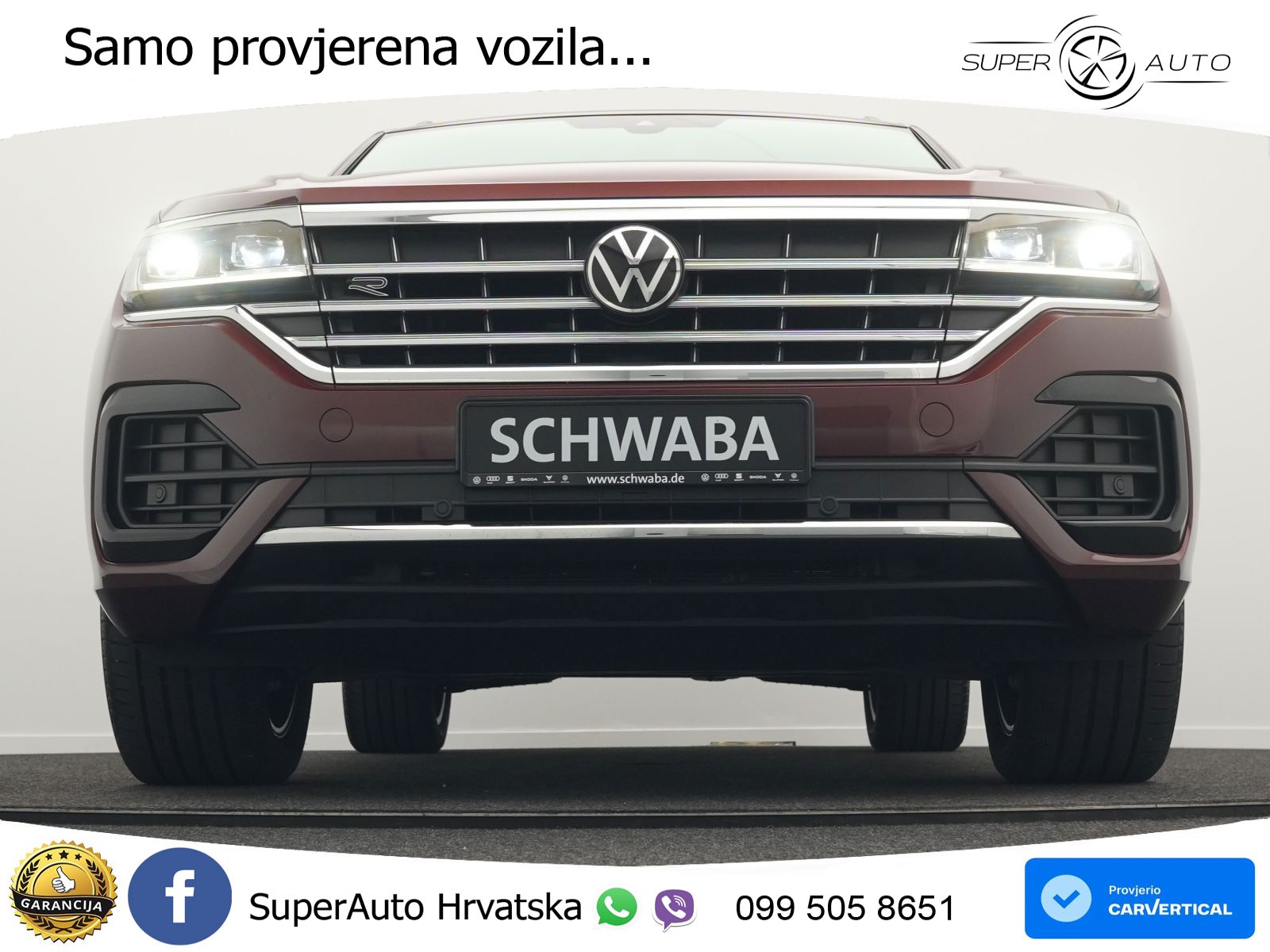 Volkswagen Touareg 3.0 V6 TDI (231 KS) 4MOTION Tiptronic R-Line ZRAČNI+ACC+GR SJED+KAM