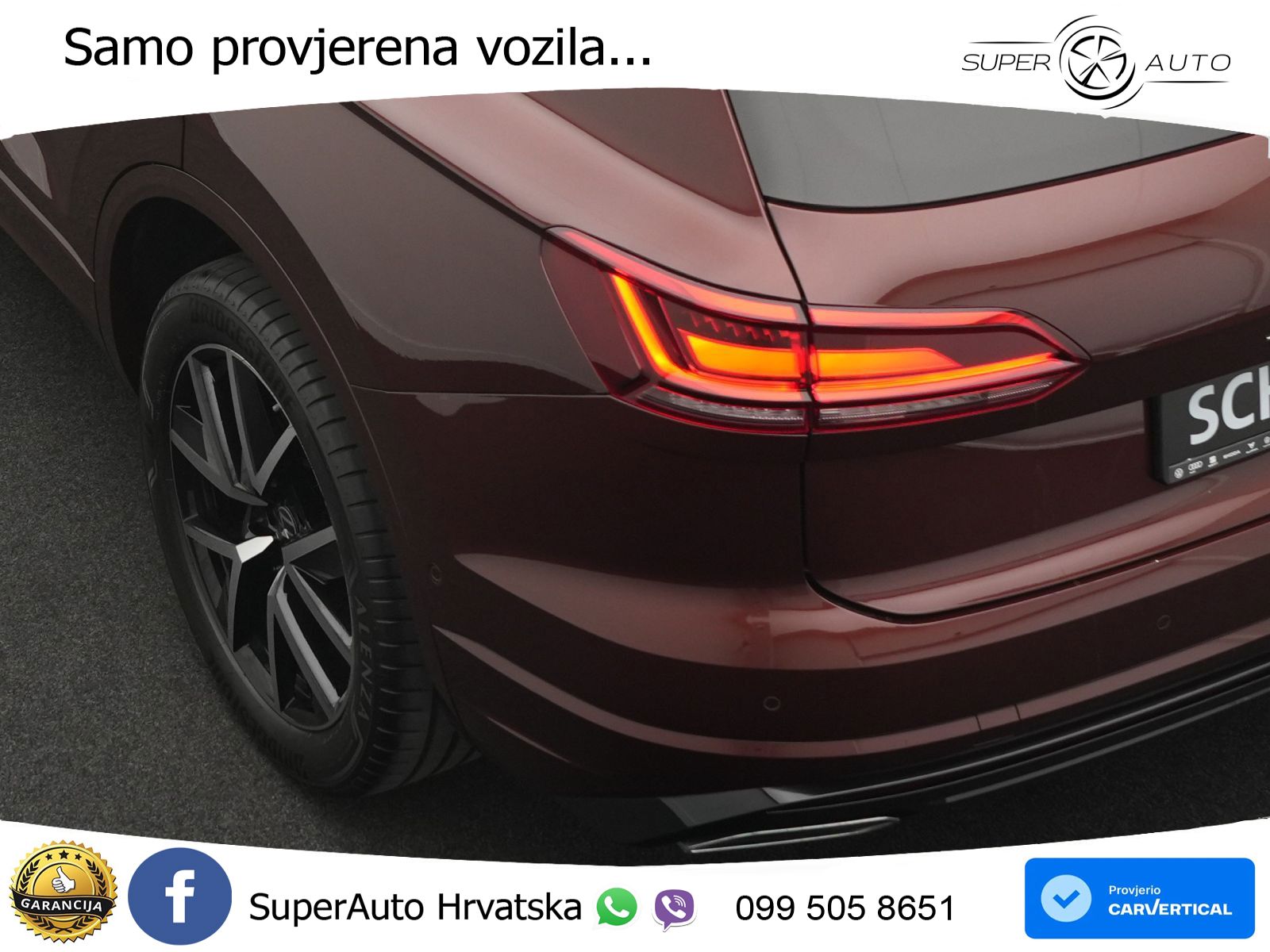 Volkswagen Touareg 3.0 V6 TDI (231 KS) 4MOTION Tiptronic R-Line ZRAČNI+ACC+GR SJED+KAM