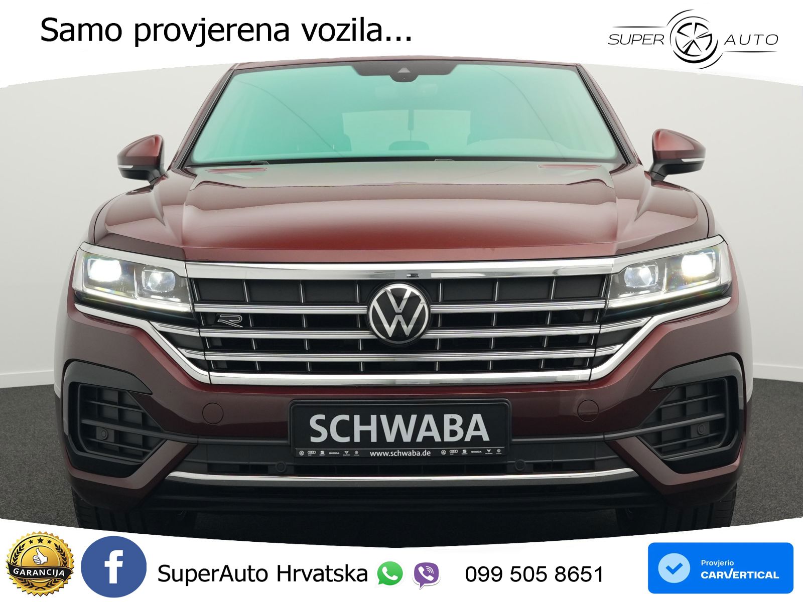 Volkswagen Touareg 3.0 V6 TDI (231 KS) 4MOTION Tiptronic R-Line ZRAČNI+ACC+GR SJED+KAM