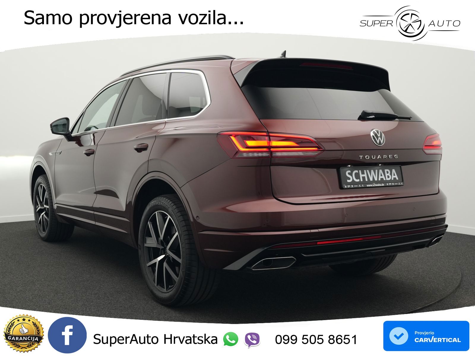 Volkswagen Touareg 3.0 V6 TDI (231 KS) 4MOTION Tiptronic R-Line ZRAČNI+ACC+GR SJED+KAM