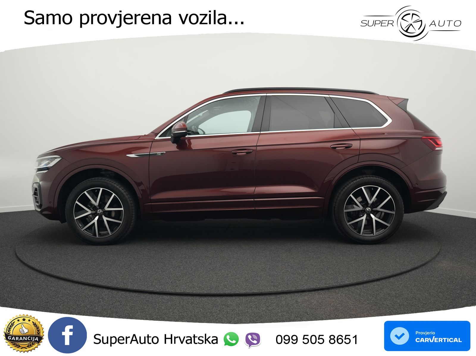 Volkswagen Touareg 3.0 V6 TDI (231 KS) 4MOTION Tiptronic R-Line ZRAČNI+ACC+GR SJED+KAM