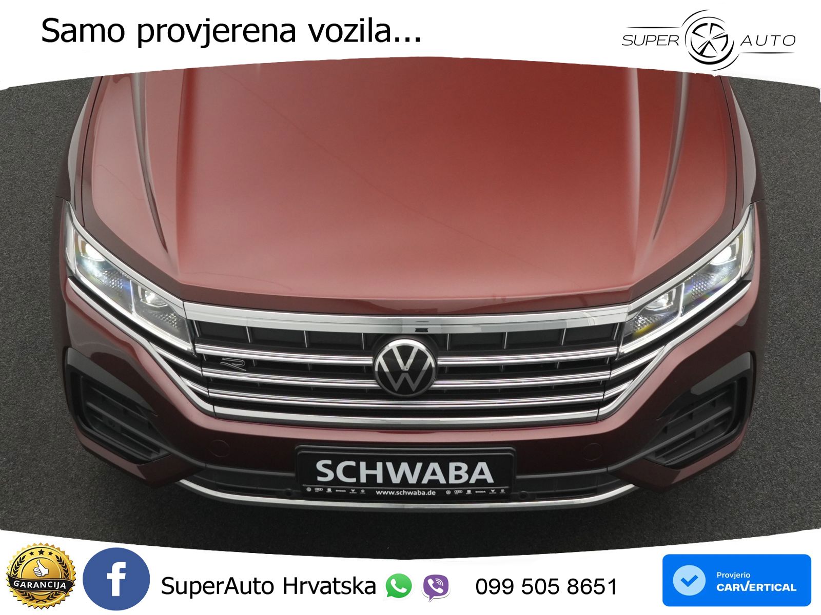 Volkswagen Touareg 3.0 V6 TDI (231 KS) 4MOTION Tiptronic R-Line ZRAČNI+ACC+GR SJED+KAM