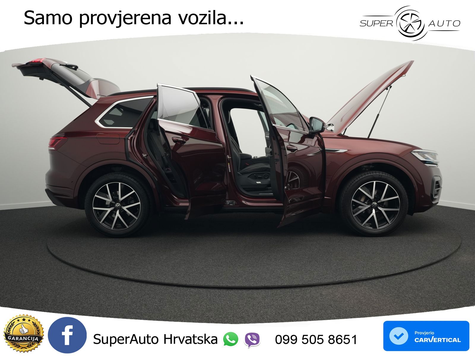 Volkswagen Touareg 3.0 V6 TDI (231 KS) 4MOTION Tiptronic R-Line ZRAČNI+ACC+GR SJED+KAM