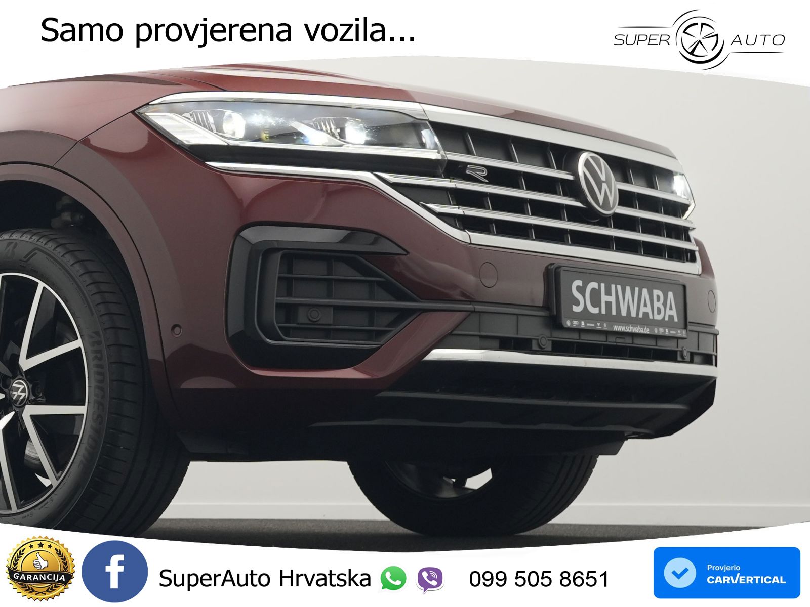 Volkswagen Touareg 3.0 V6 TDI (231 KS) 4MOTION Tiptronic R-Line ZRAČNI+ACC+GR SJED+KAM