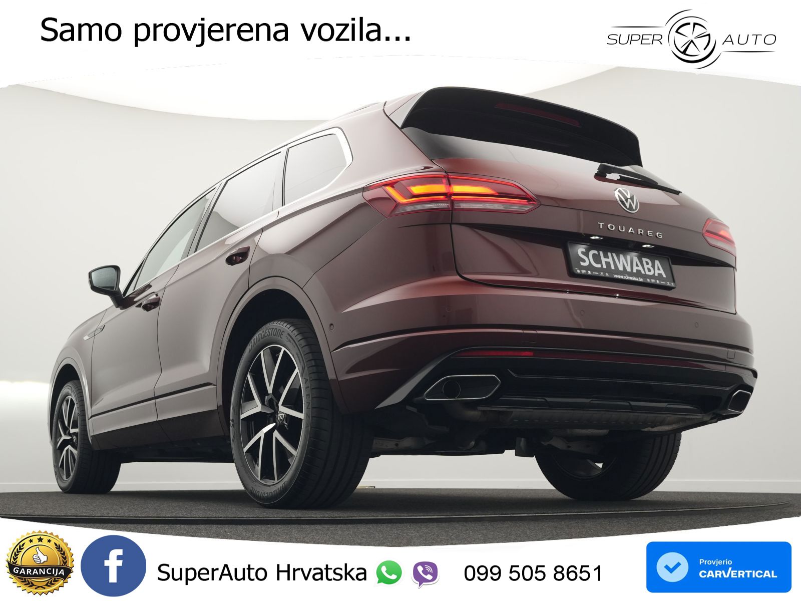 Volkswagen Touareg 3.0 V6 TDI (231 KS) 4MOTION Tiptronic R-Line ZRAČNI+ACC+GR SJED+KAM
