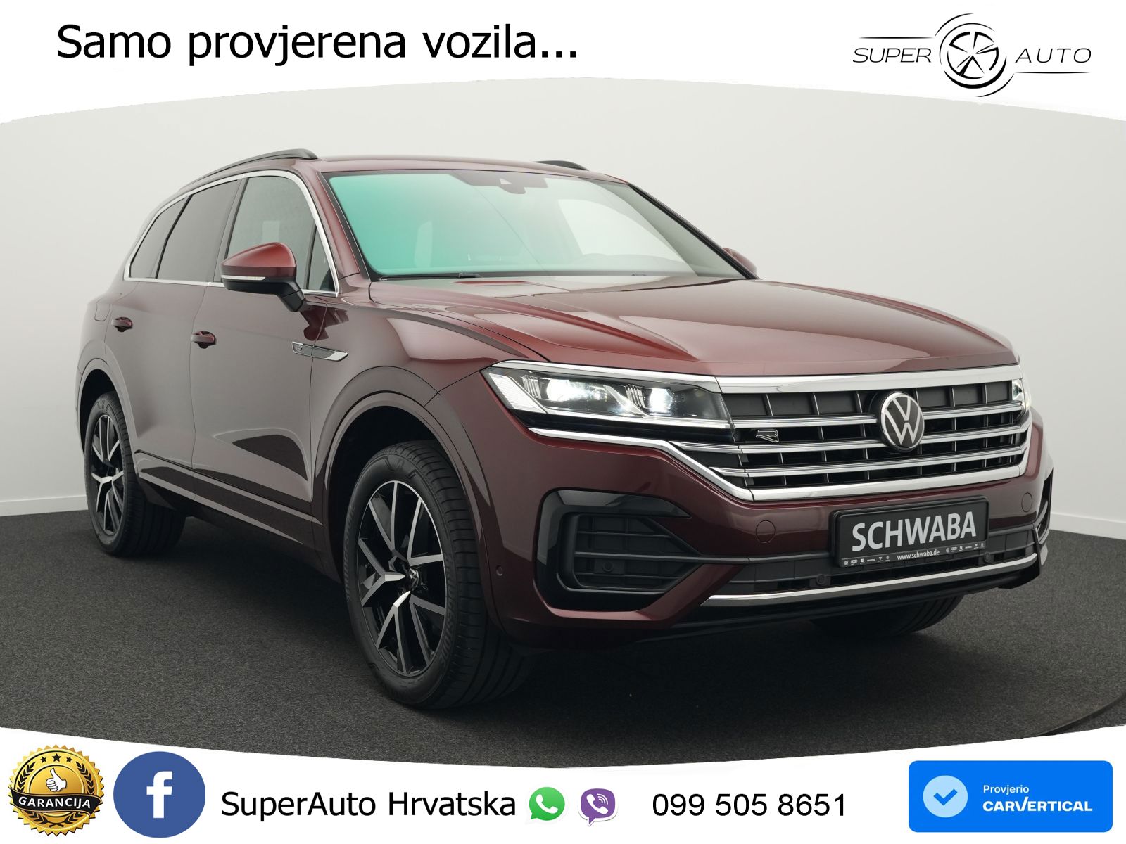 Volkswagen Touareg 3.0 V6 TDI (231 KS) 4MOTION Tiptronic R-Line ZRAČNI+ACC+GR SJED+KAM