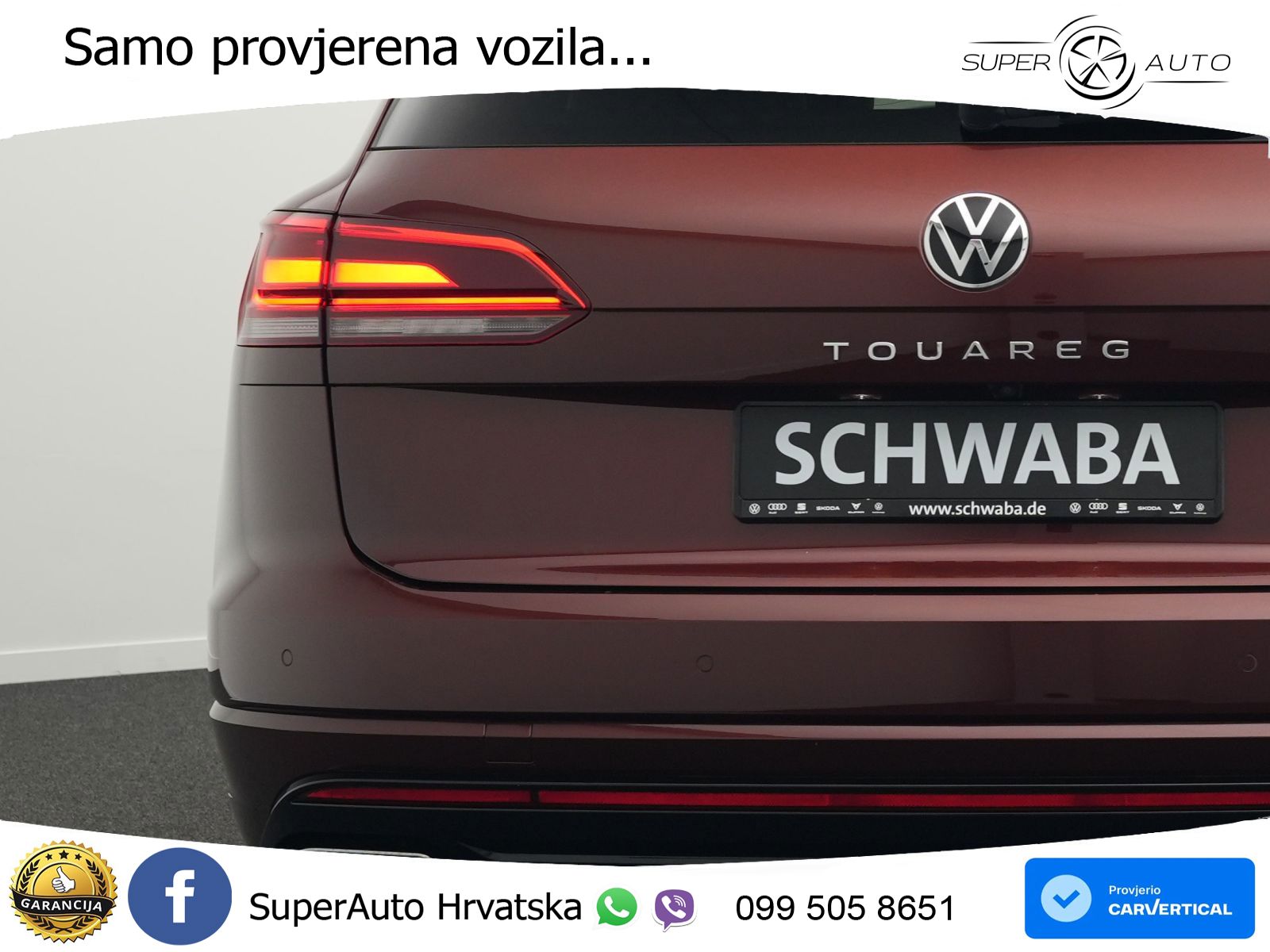 Volkswagen Touareg 3.0 V6 TDI (231 KS) 4MOTION Tiptronic R-Line ZRAČNI+ACC+GR SJED+KAM