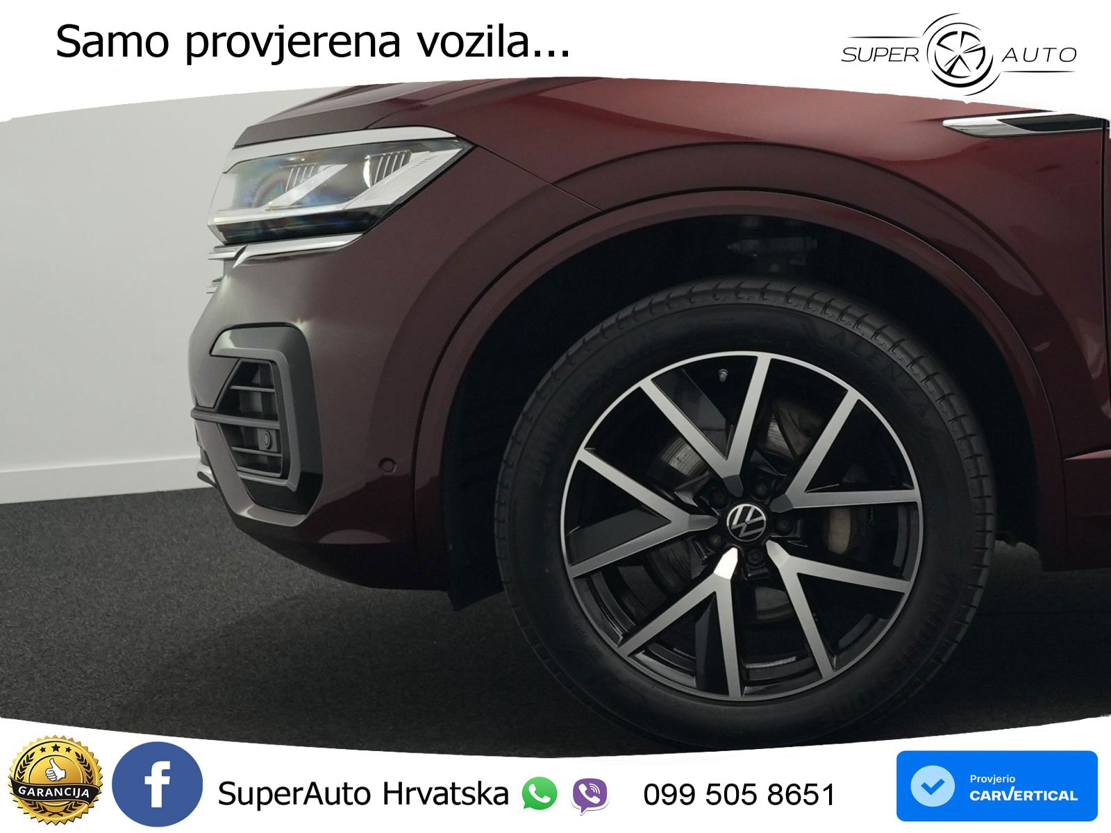 Volkswagen Touareg 3.0 V6 TDI (231 KS) 4MOTION Tiptronic R-Line ZRAČNI+ACC+GR SJED+KAM